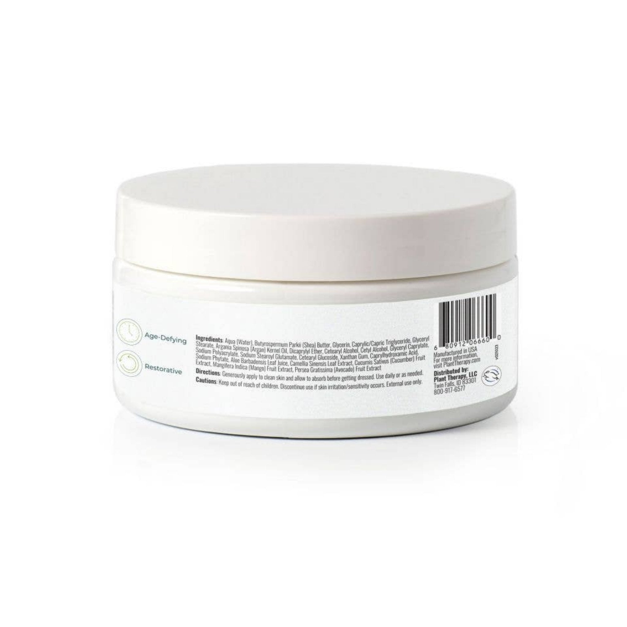 Plant Therapy Unscented Body Cream with Argan