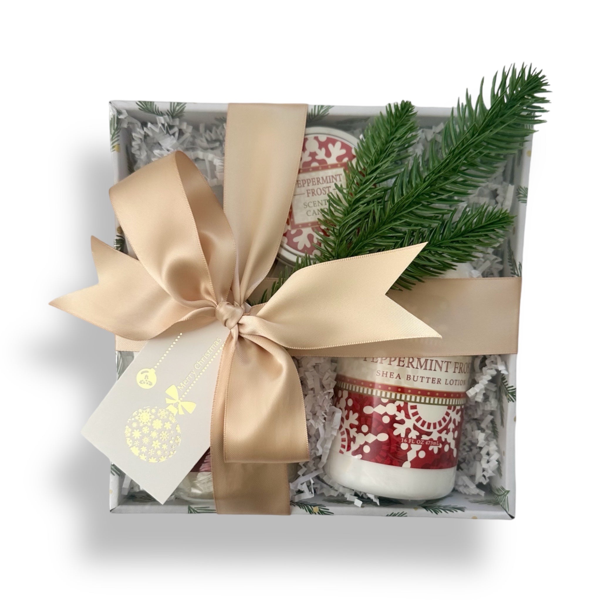 Greenwich Bay Trading Company PEPPERMINT FROST Holiday Gift Set