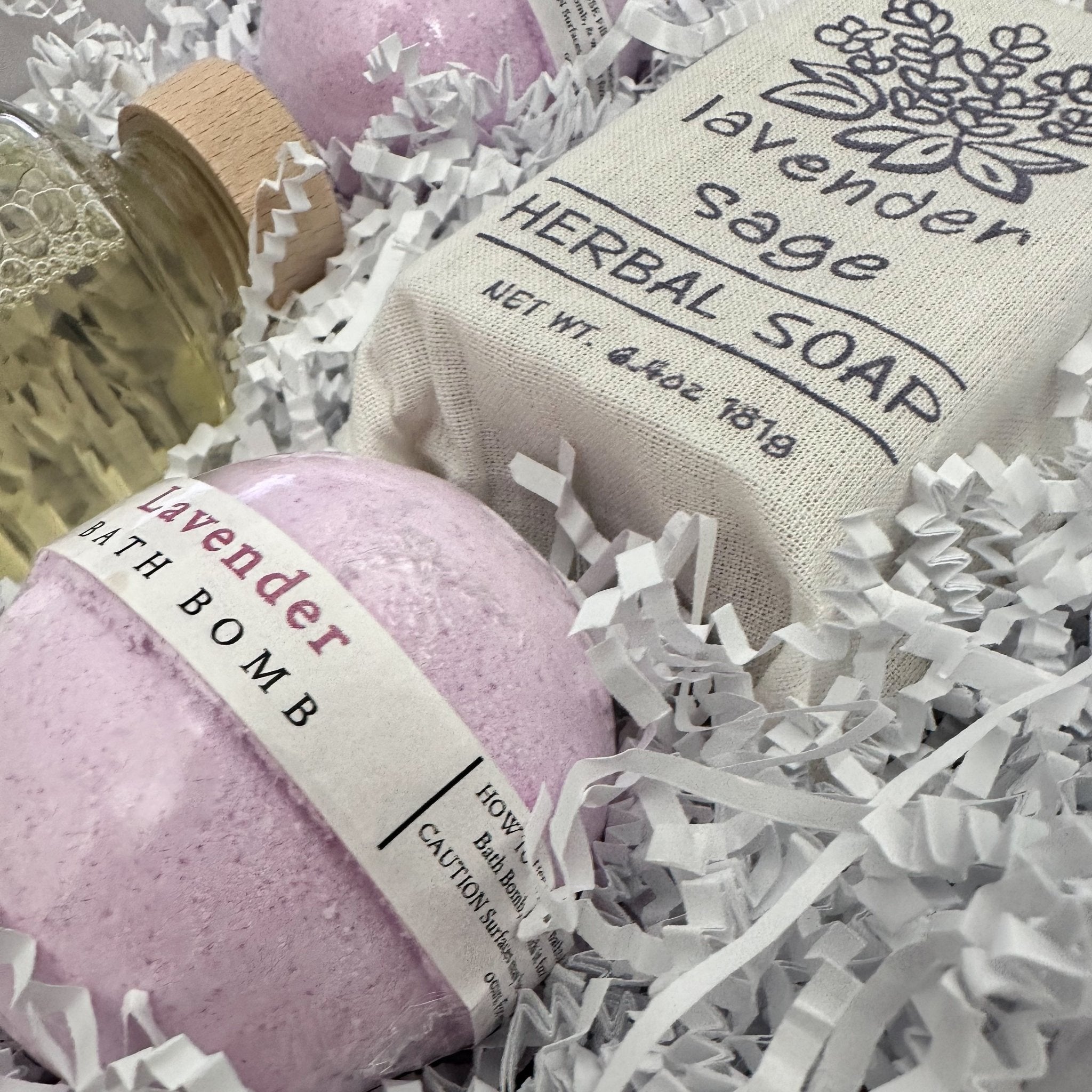LAVENDER BUBBLES Gift Set
