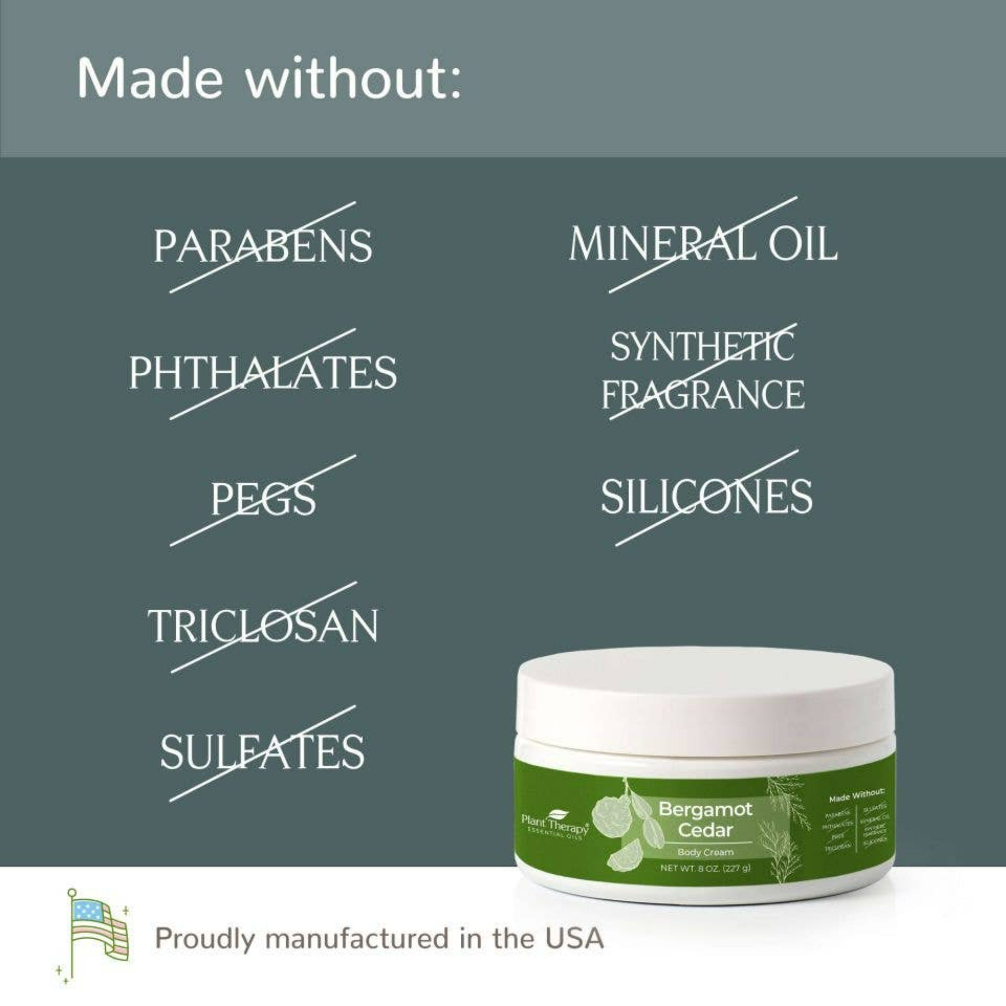 Plant Therapy - Bergamot Cedar Body Cream
