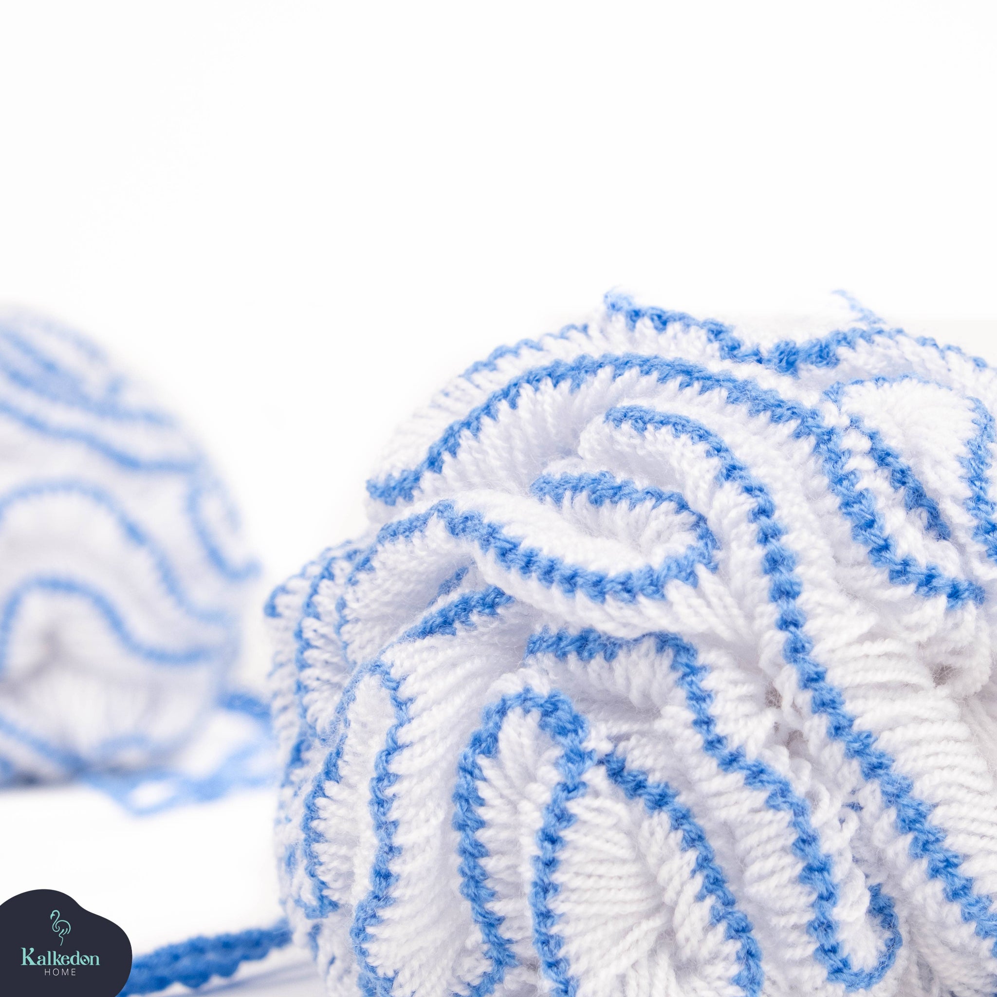 Organic Cotton KNIT SHOWER POUF