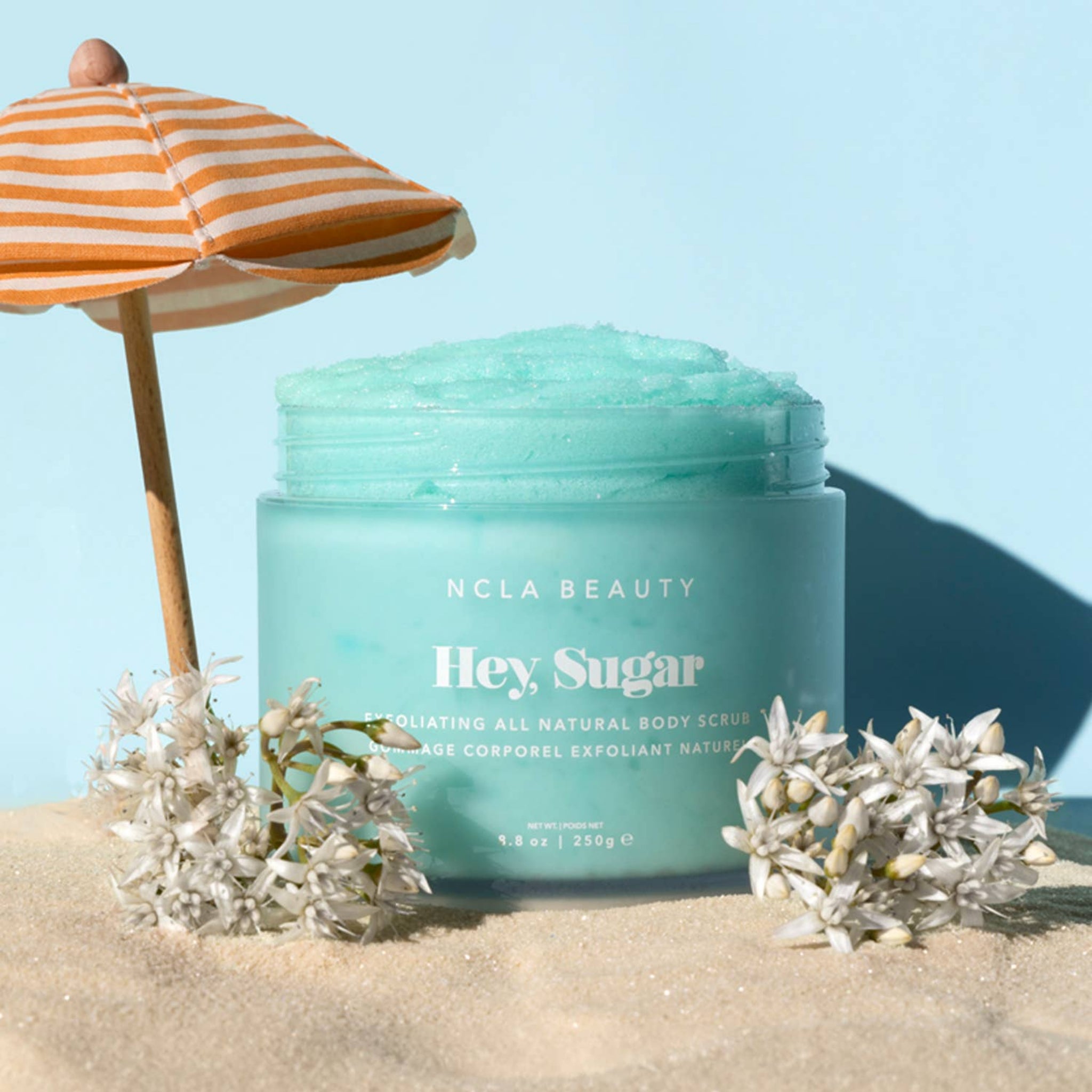 Hey, Sugar All Natural BODY SCRUB - AMALFI Neroli Seaside - NCLA Beauty