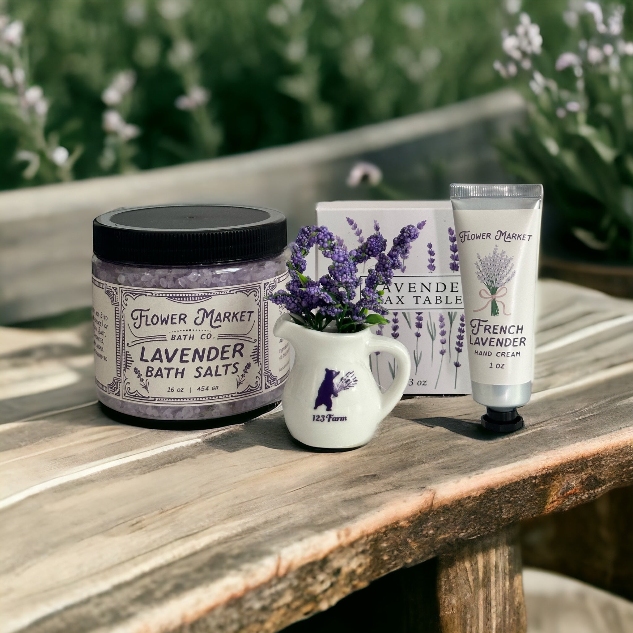 Flower Market LAVENDER Gift Set