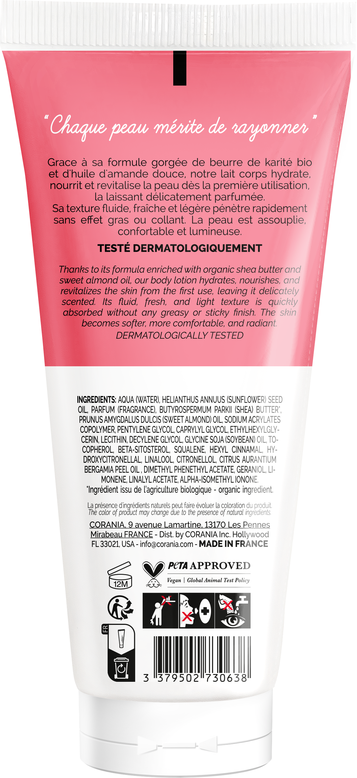 Melting Body Lotion - Rose