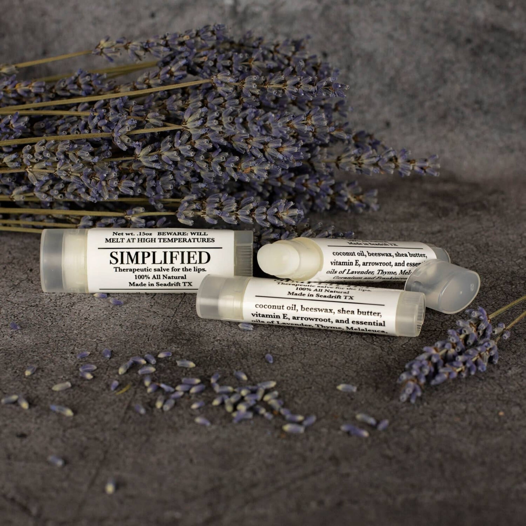 Simplified Soap Therapeutic Skin Salve Lip Balm