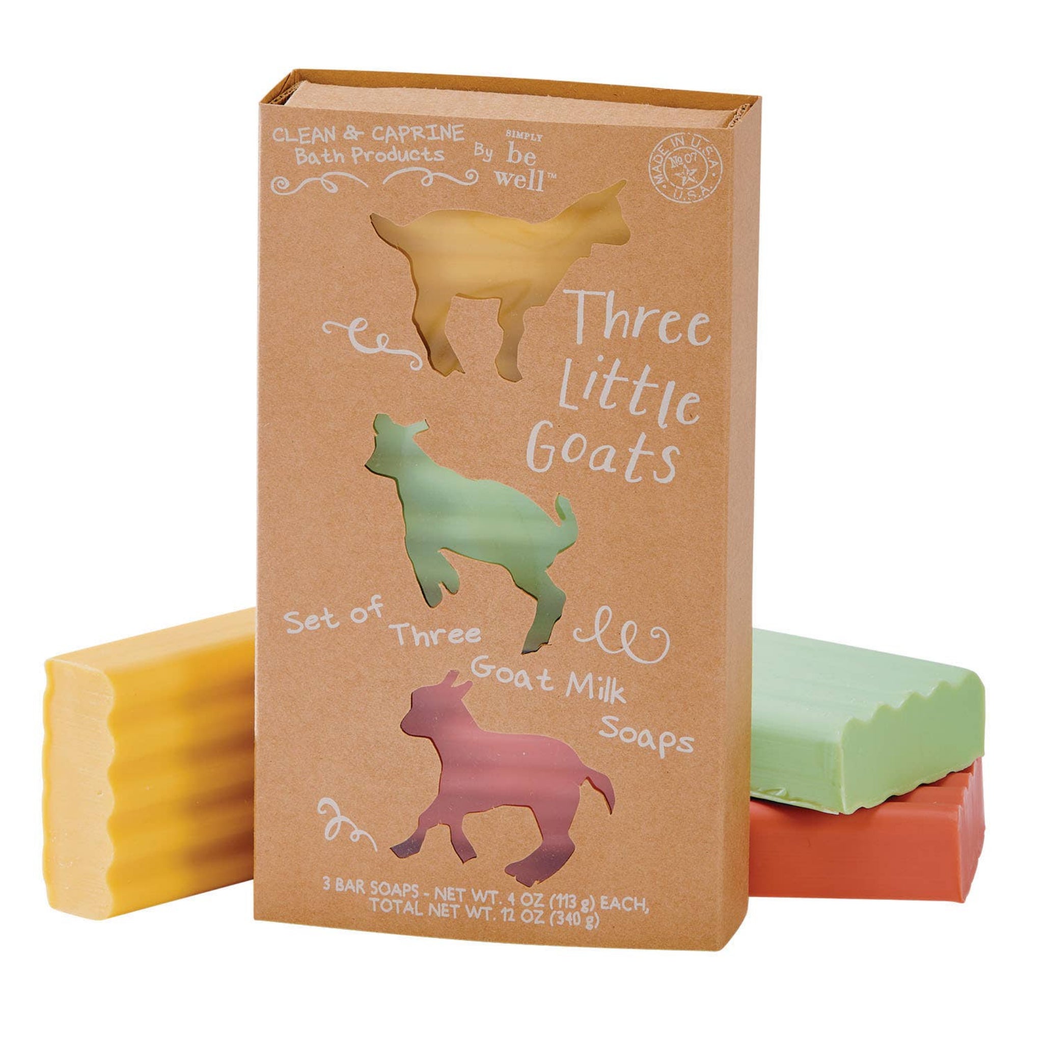 GOAT MILK SOAP SET - Papaya, Jabara, Mango