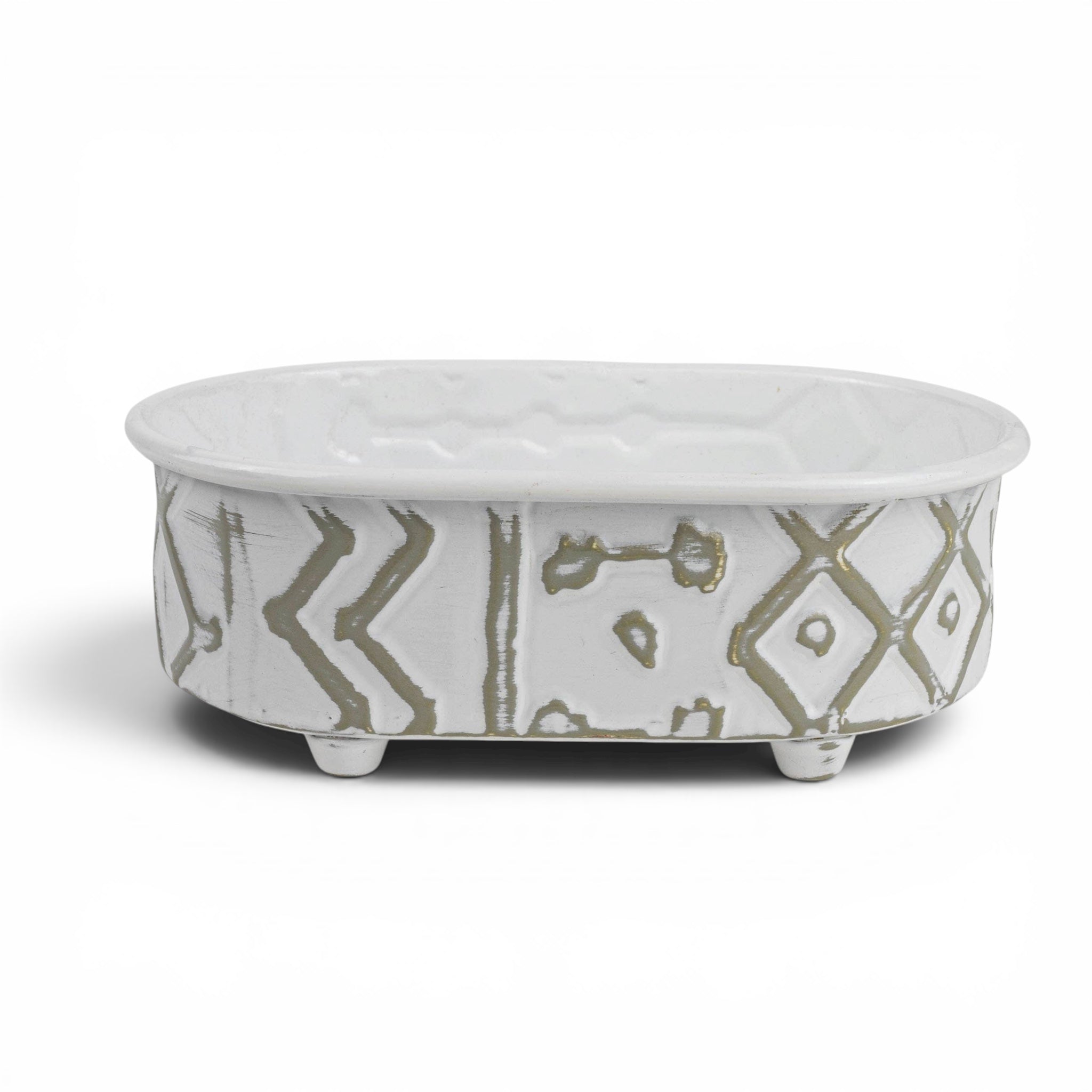 Aaliyah Distressed Metal Soap Dish