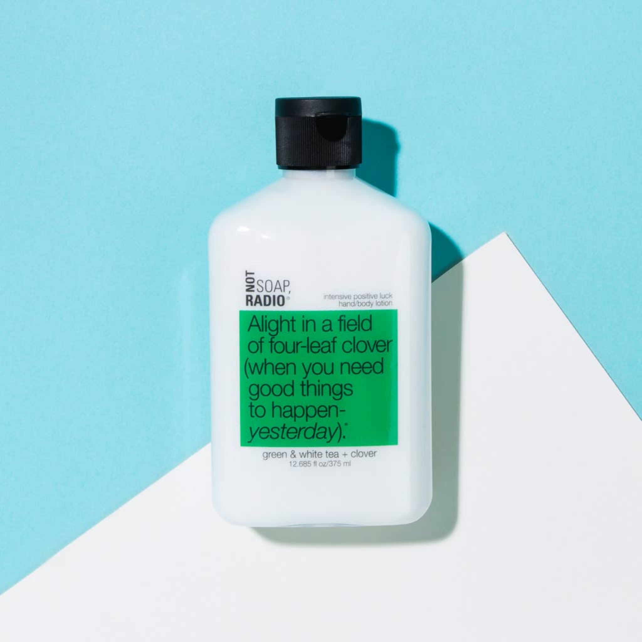 Awash In A Field Of Four- Leaf Clover LOTION (Green tea & White tea + Clover)