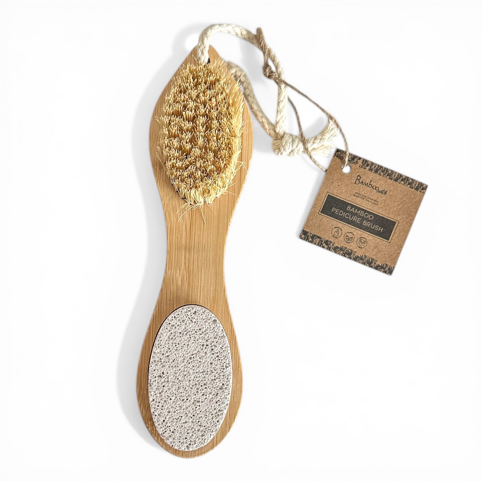 Bamboo Exfoliating Foot Pedicure Tool