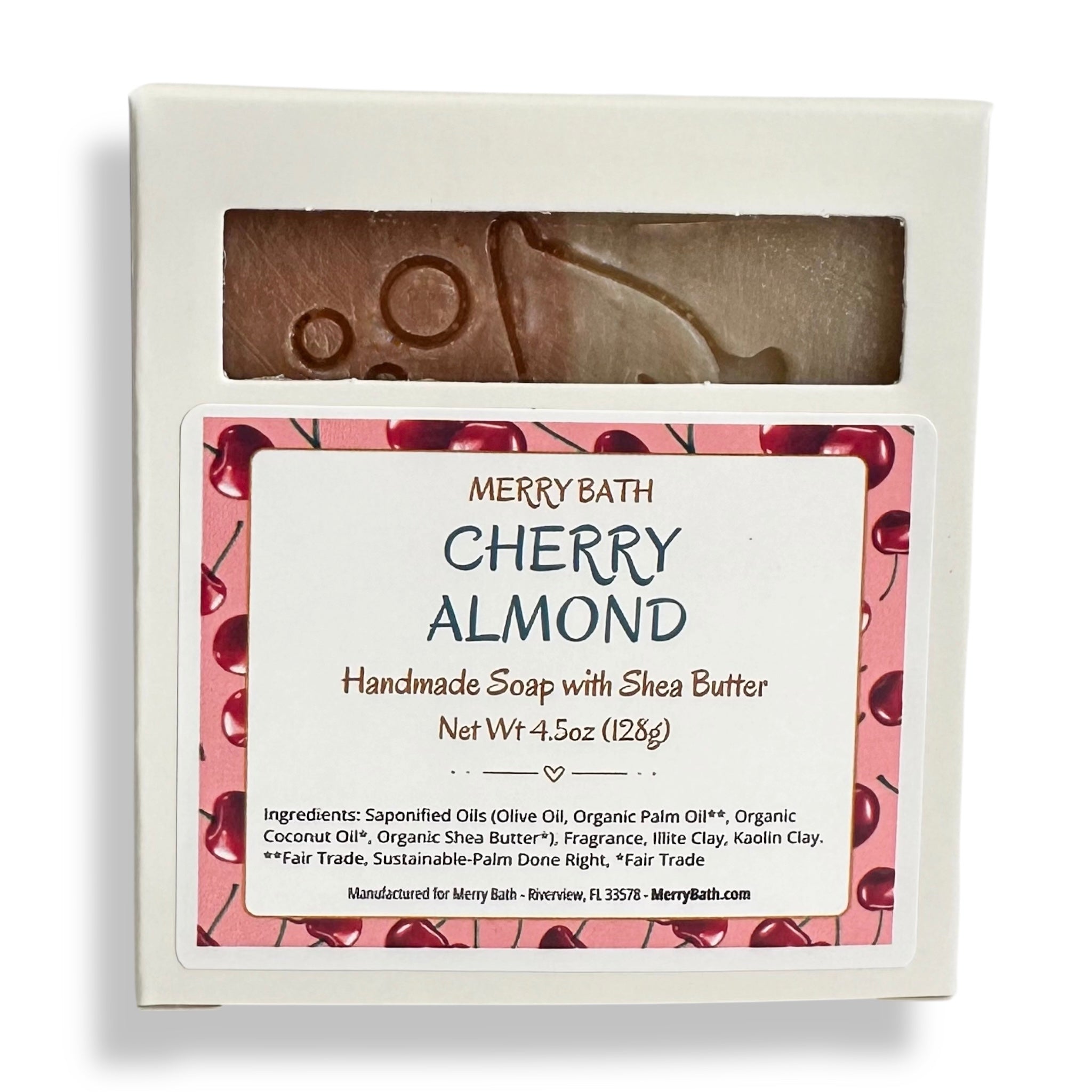 CHERRY ALMOND Shea Butter Soap