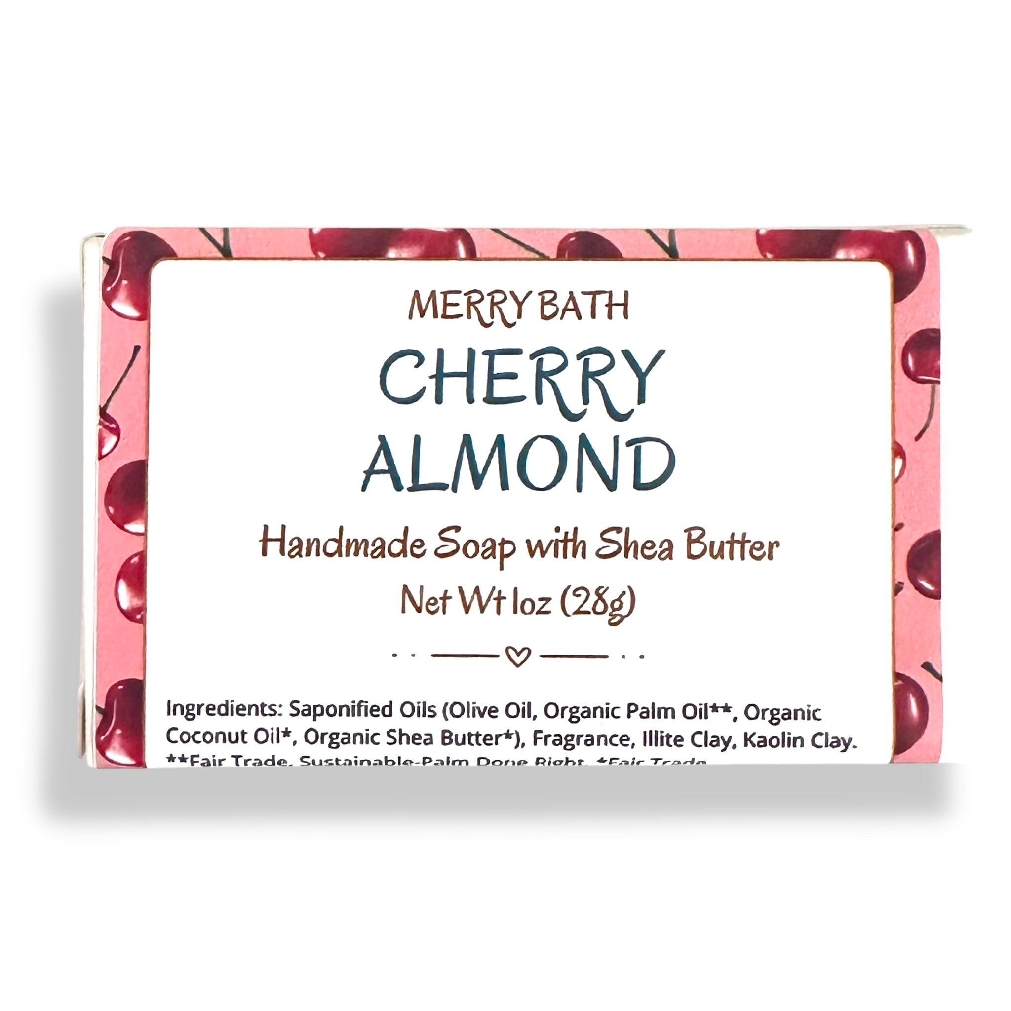 CHERRY ALMOND Shea Butter Soap