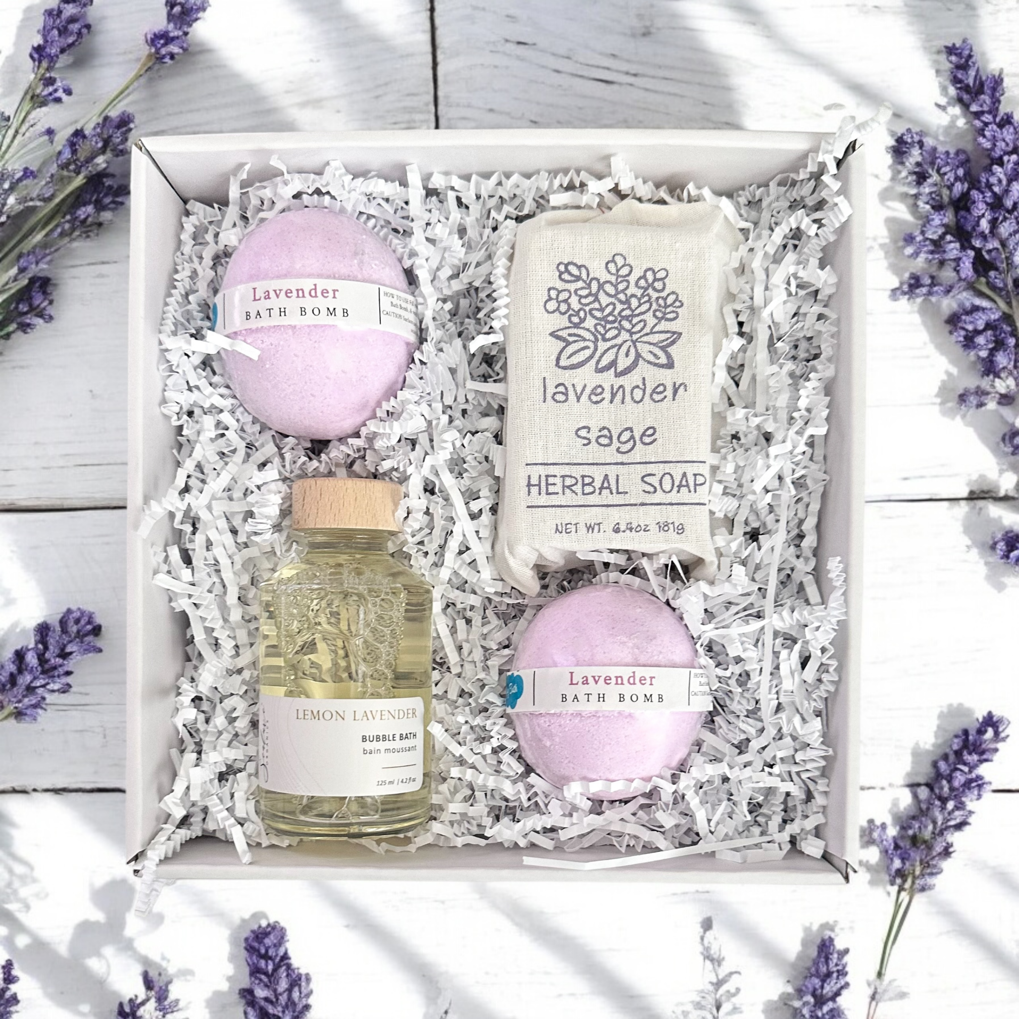 LAVENDER BUBBLES Gift Set