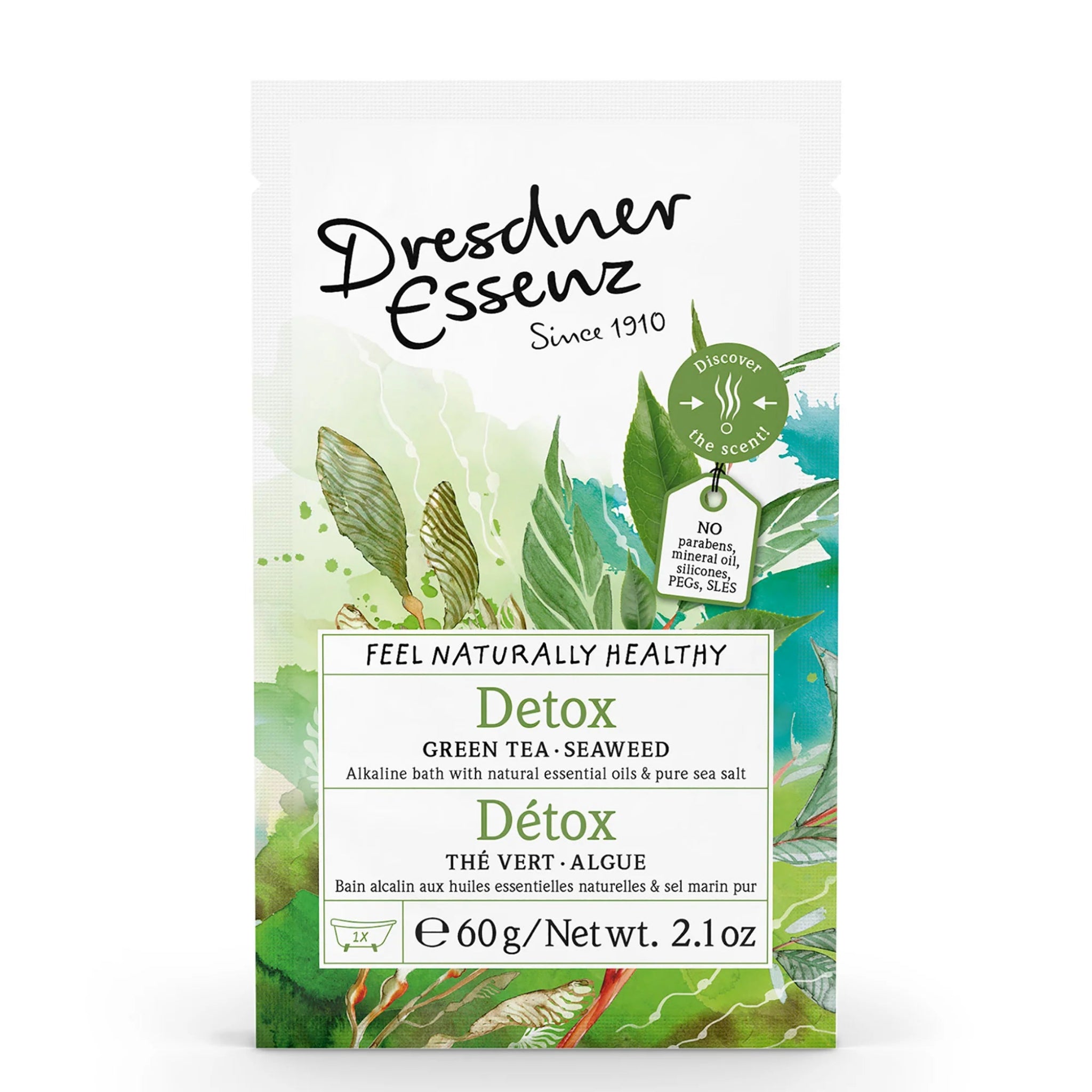 DETOX Bath Salt - Green Tea + Seaweed