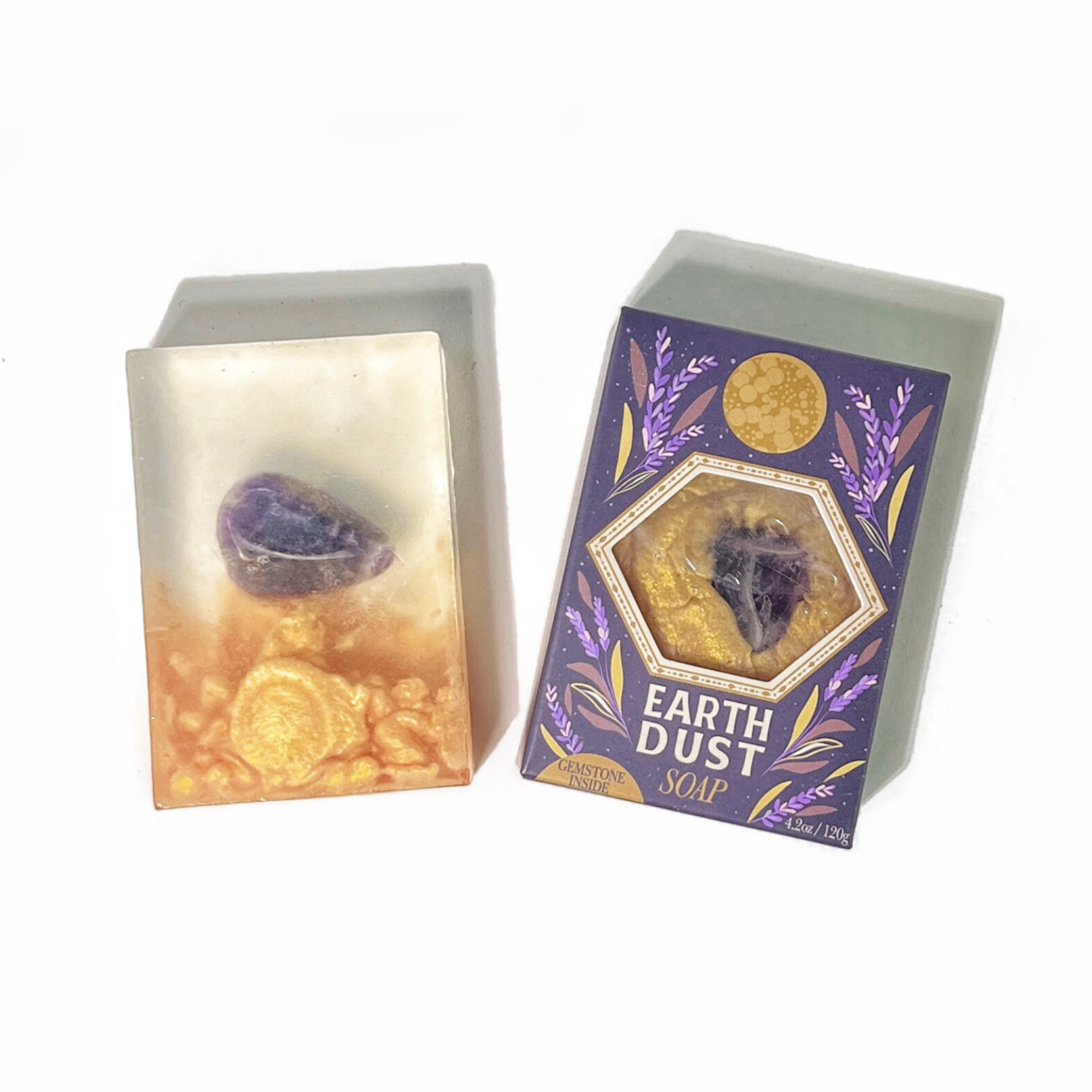 Earth Dust Amethyst Bar Soap