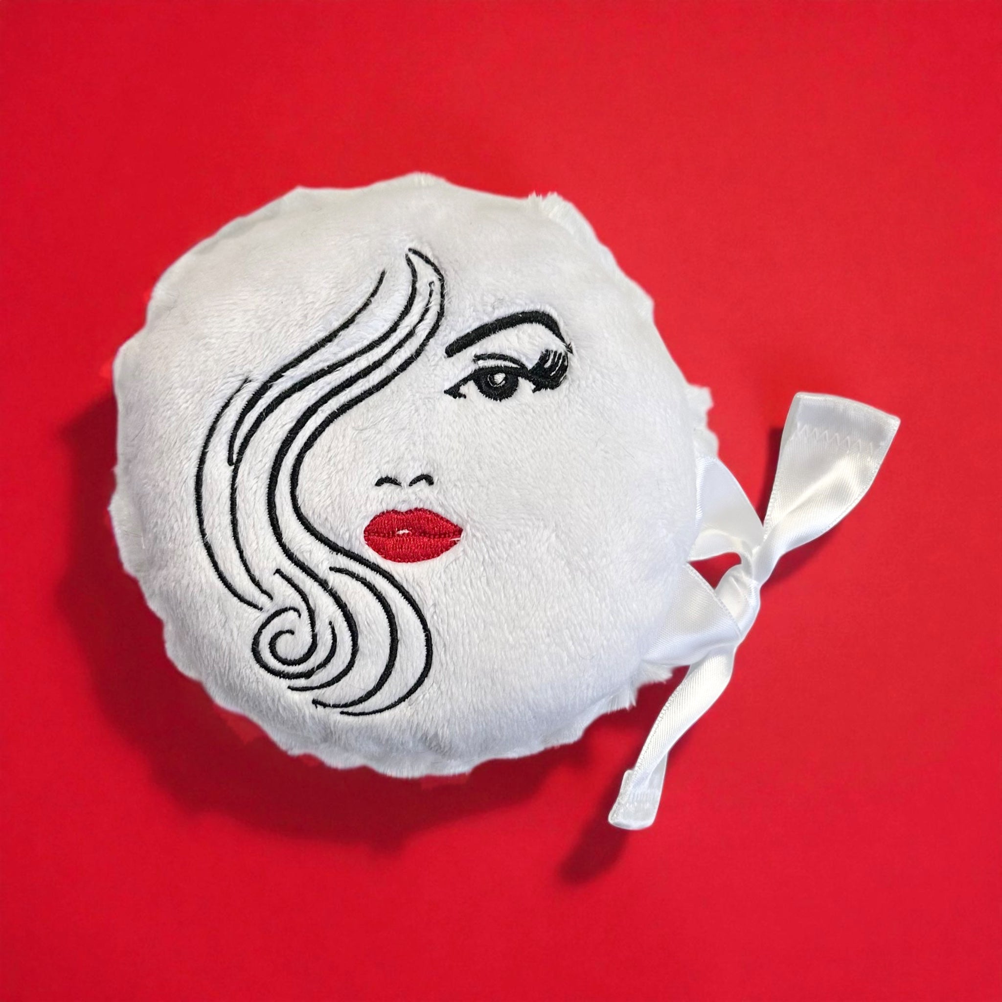 Embroidered Powder Puff