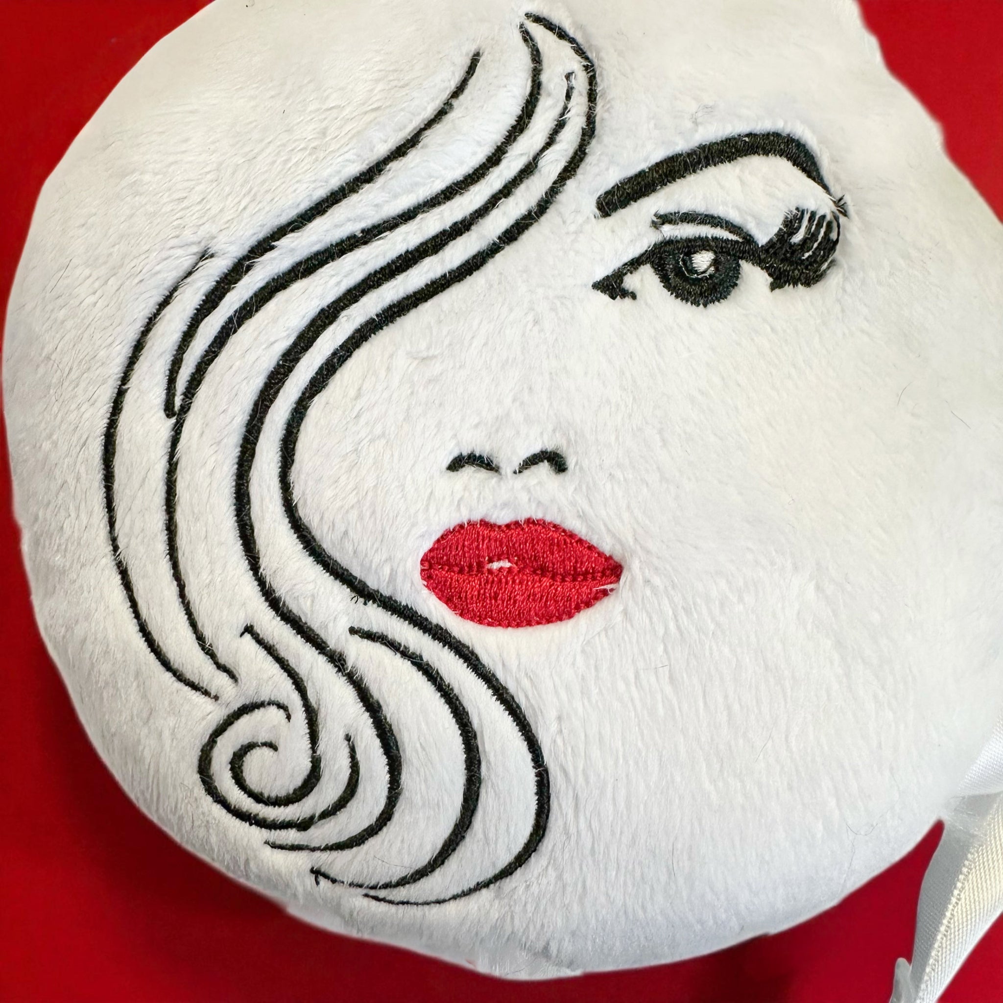 Embroidered Powder Puff