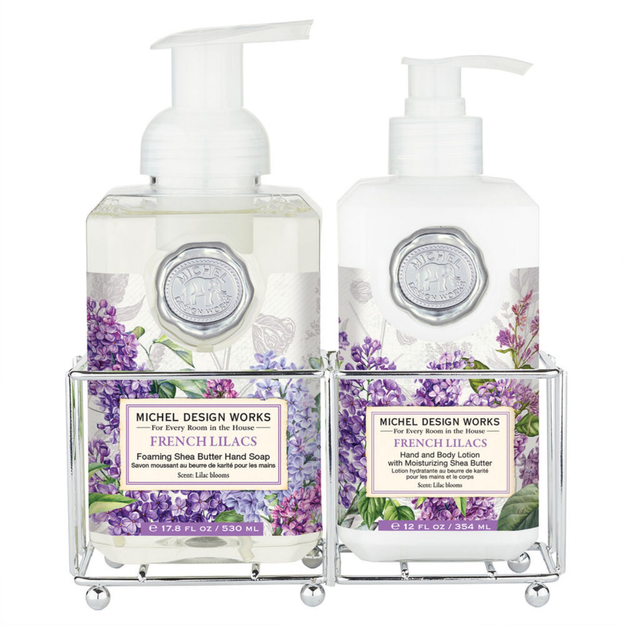 Michel Design Works FRENCH LILACS Handcare Caddy