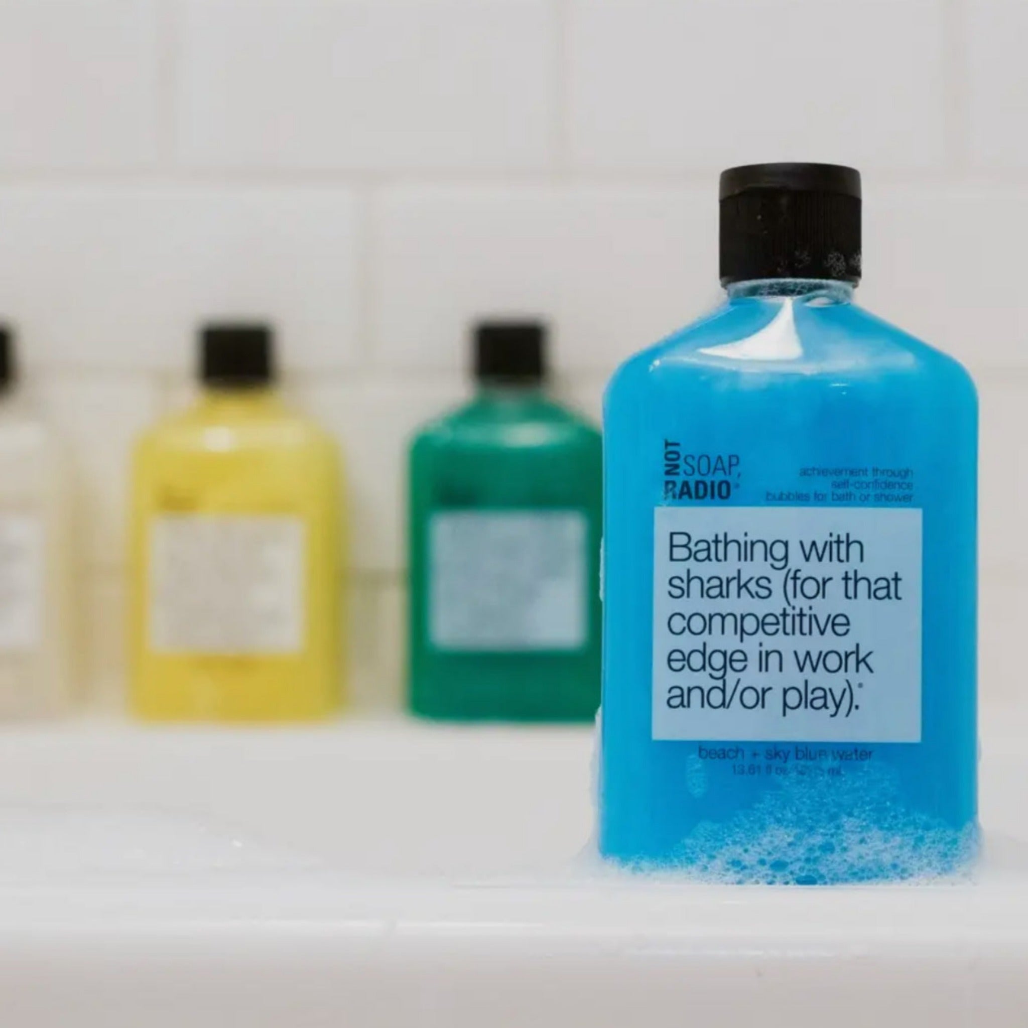 Bathing With Sharks BATH & SHOWER GEL - Not Soap, Radio