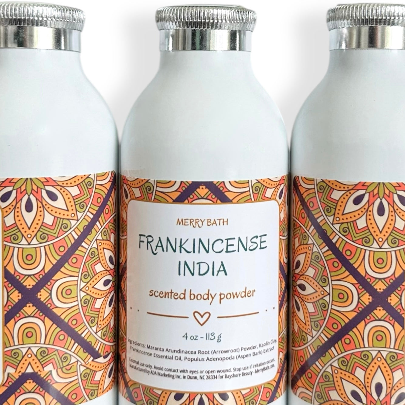 Natural Dusting Powder - FRANKINCENSE INDIA