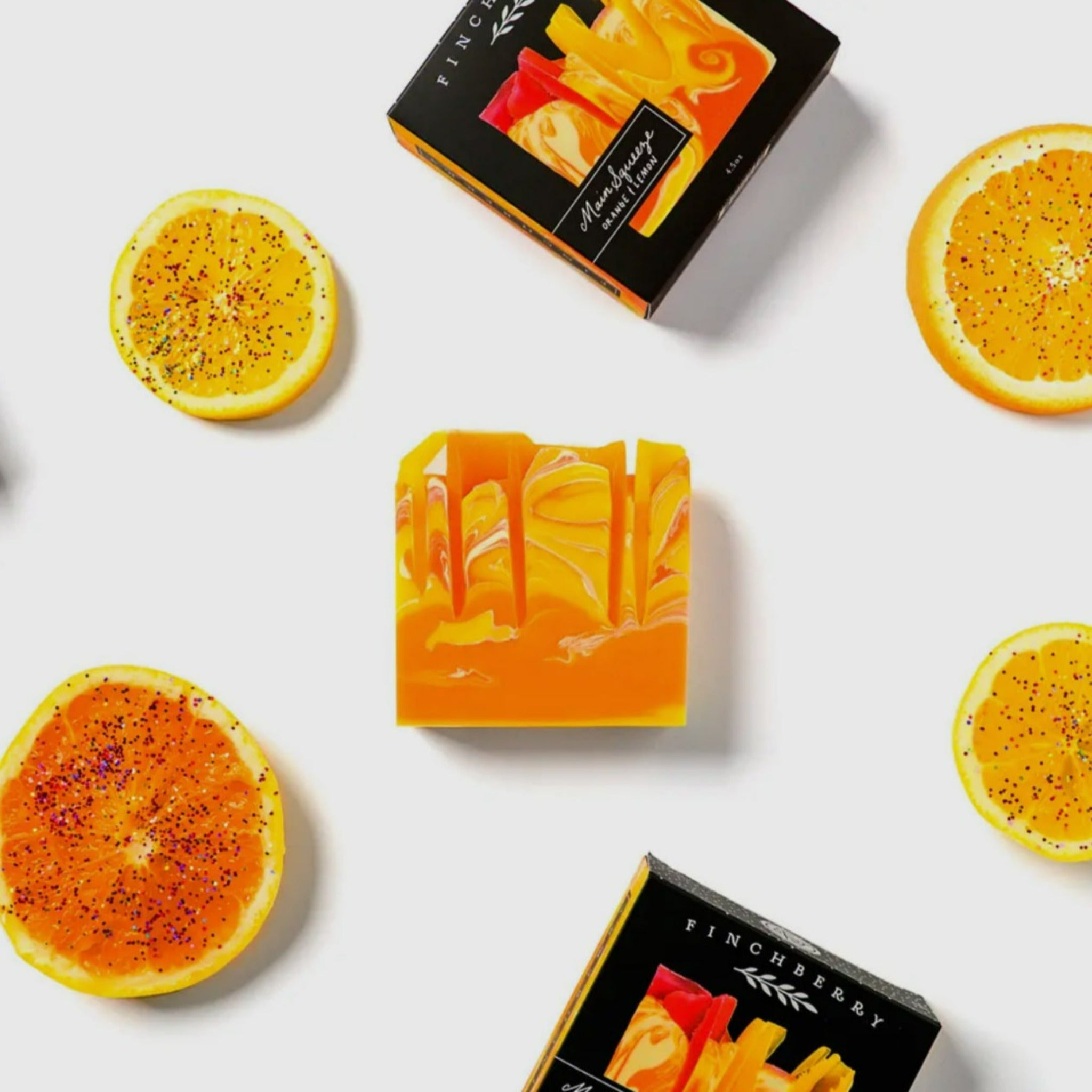 MAIN SQUEEZE Soap (Orange & Lemon)