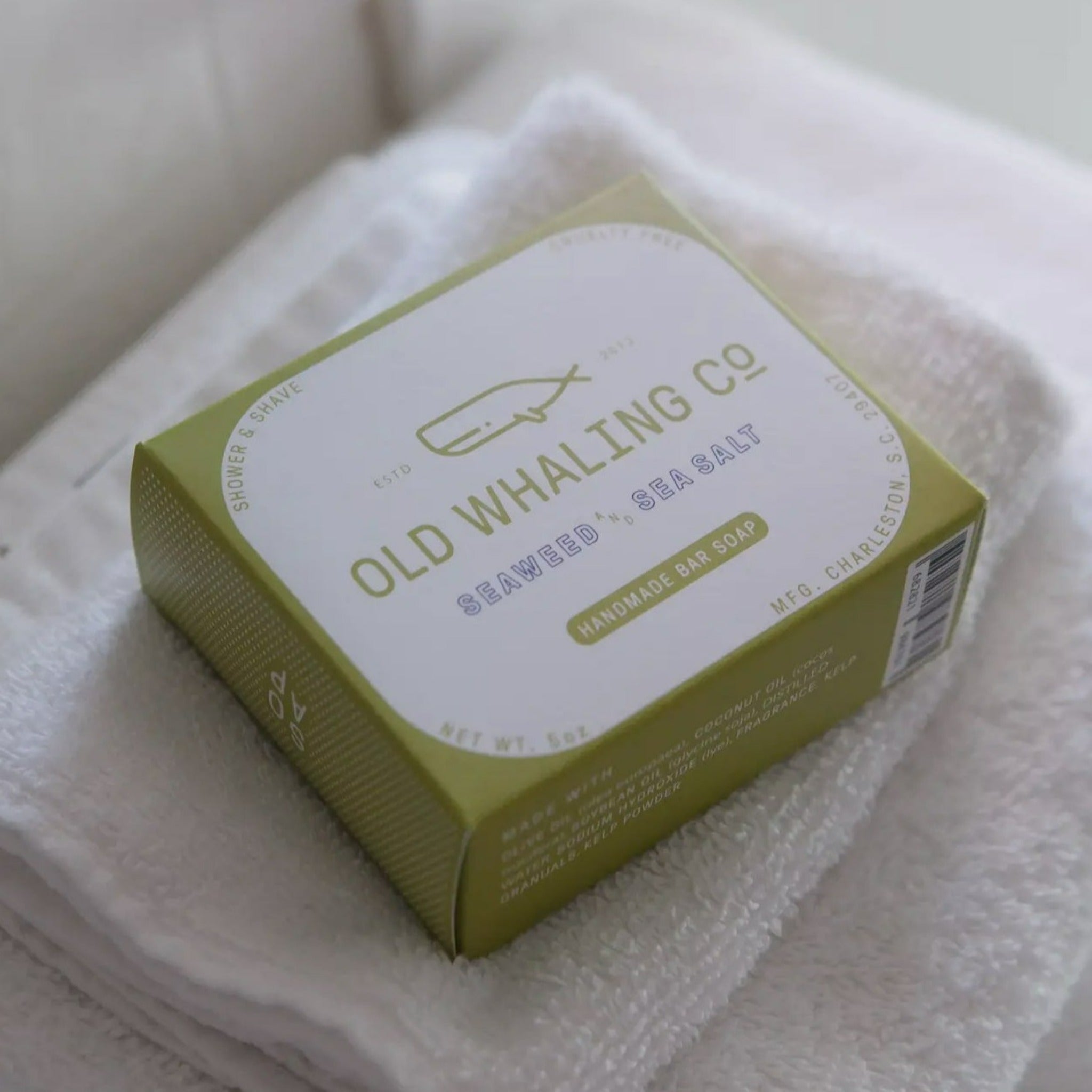 SEAWEED & SEA SALT Soap - Old Whaling Co