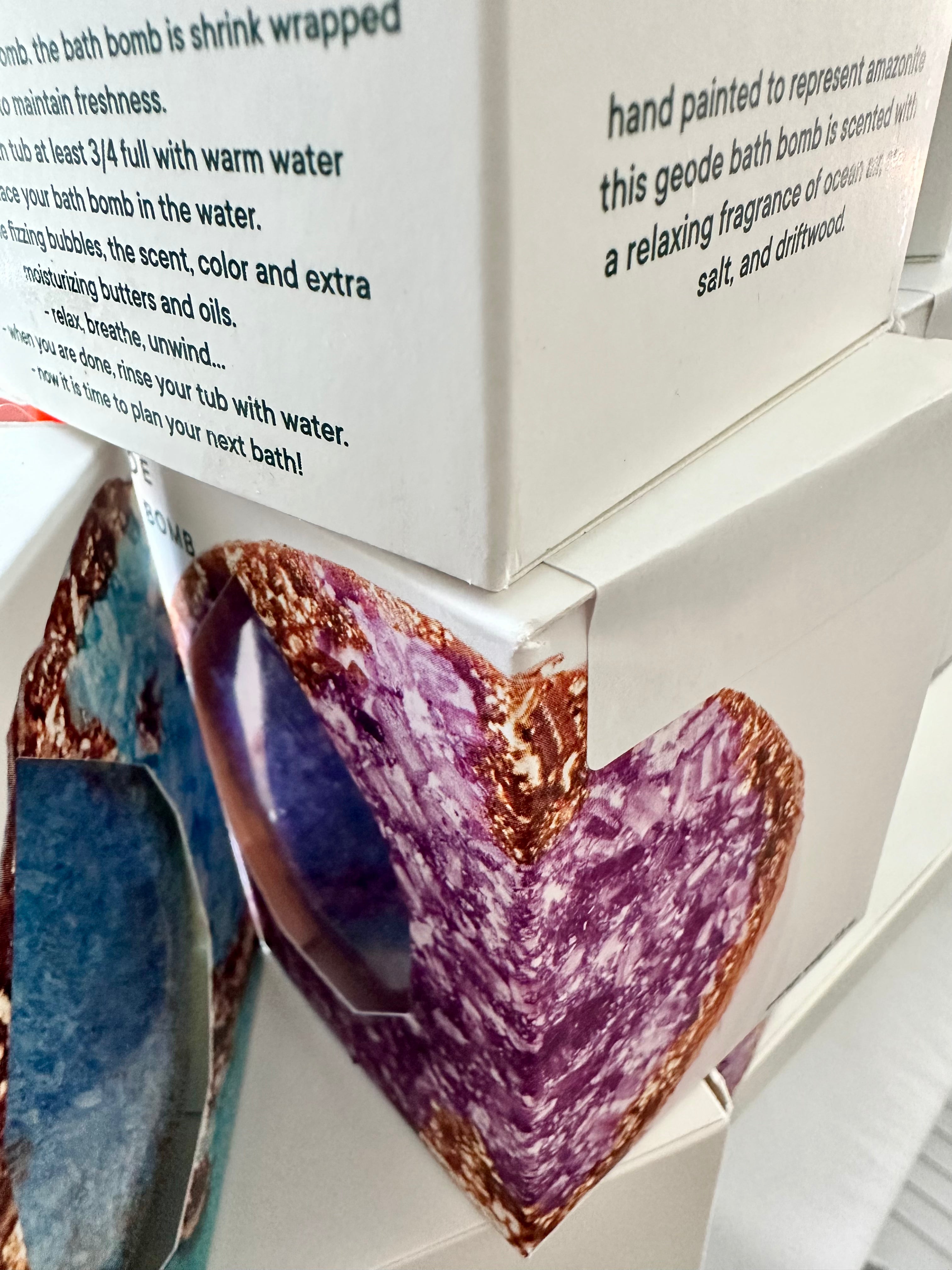 SUPER SALE! Oops Blemished Boxes - GEODE Bath Bombs
