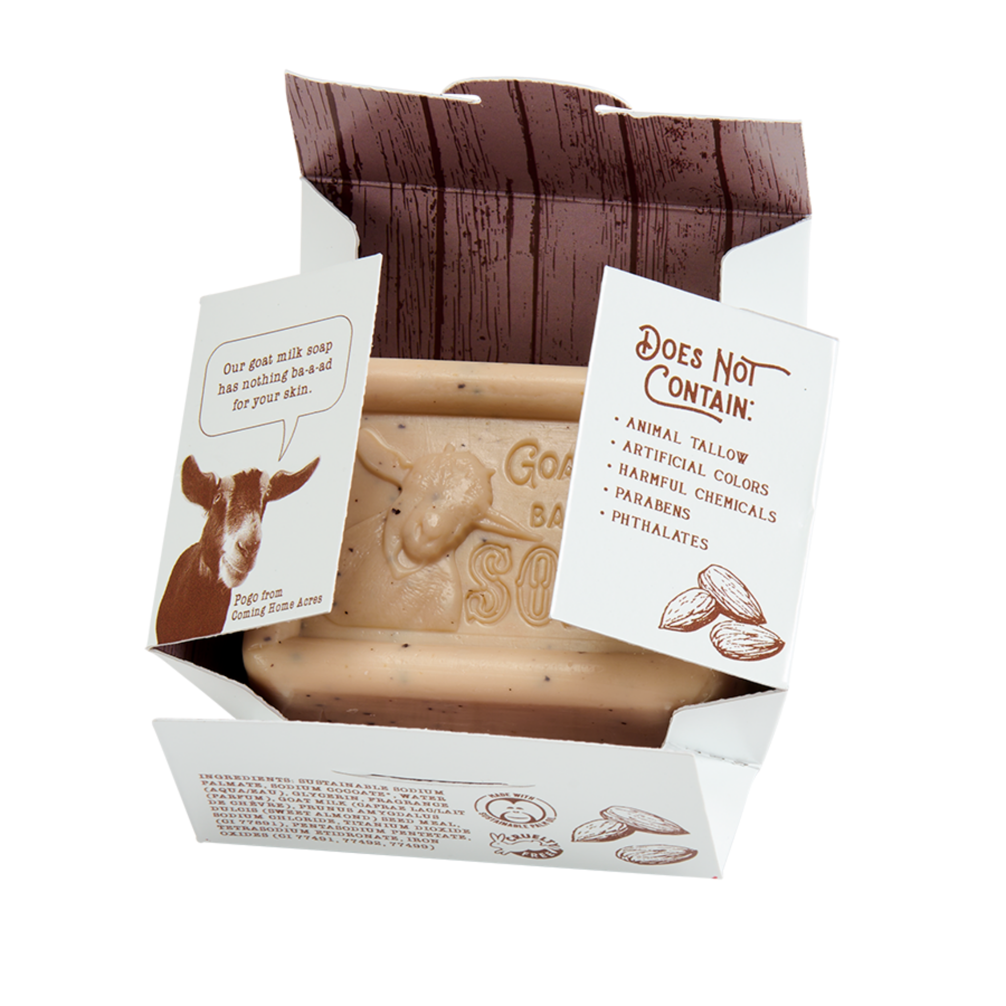 Goat Milk Soap - ALMOND