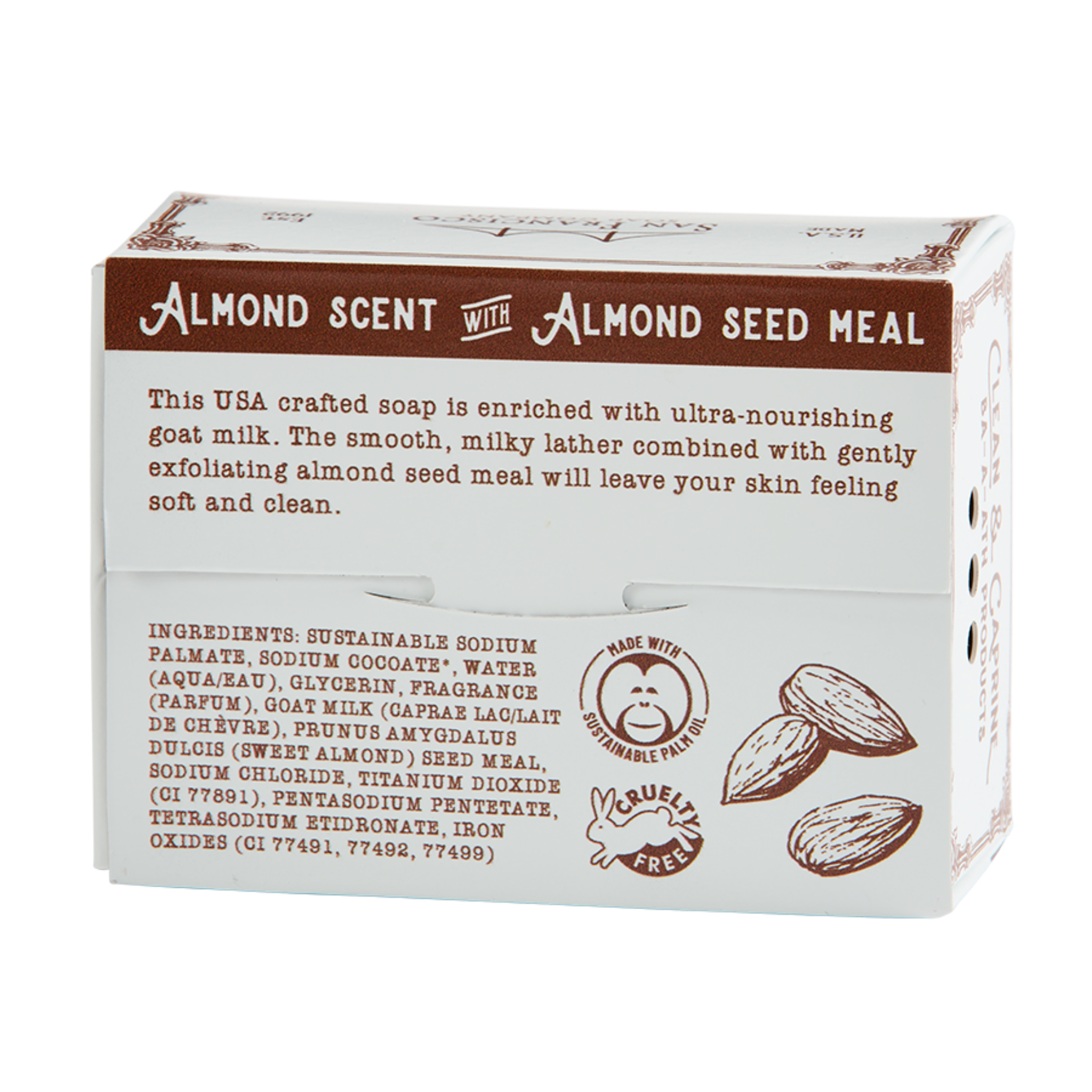 Goat Milk Soap - ALMOND
