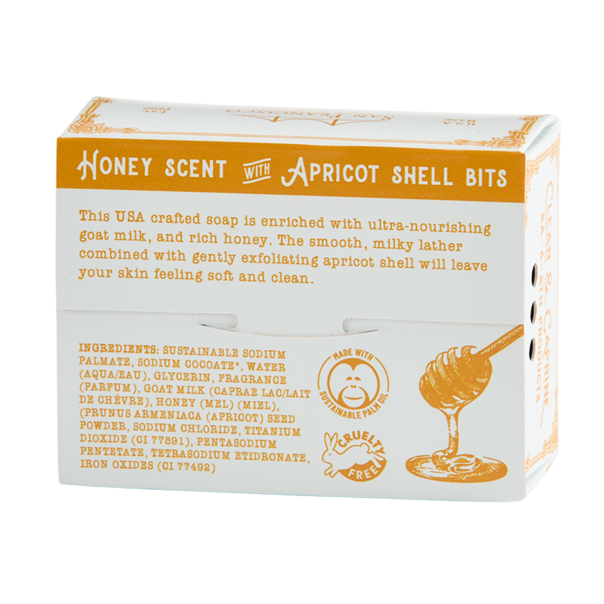 Goat Milk Soap - HONEY APRICOT