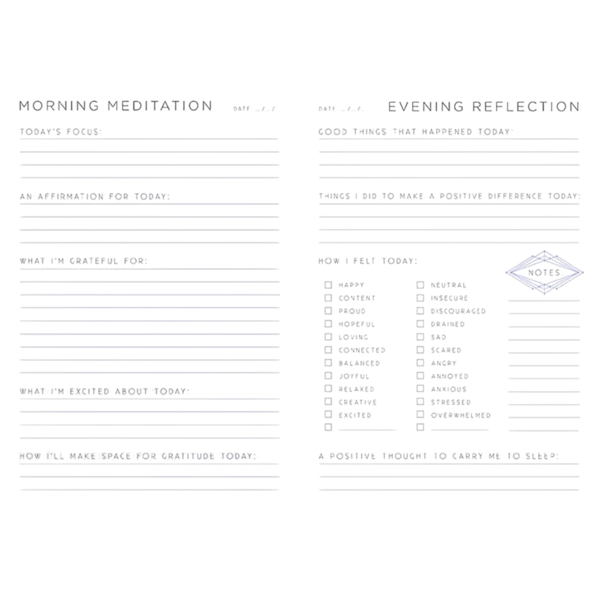 Gratitude: A Day and Night Reflection Journal