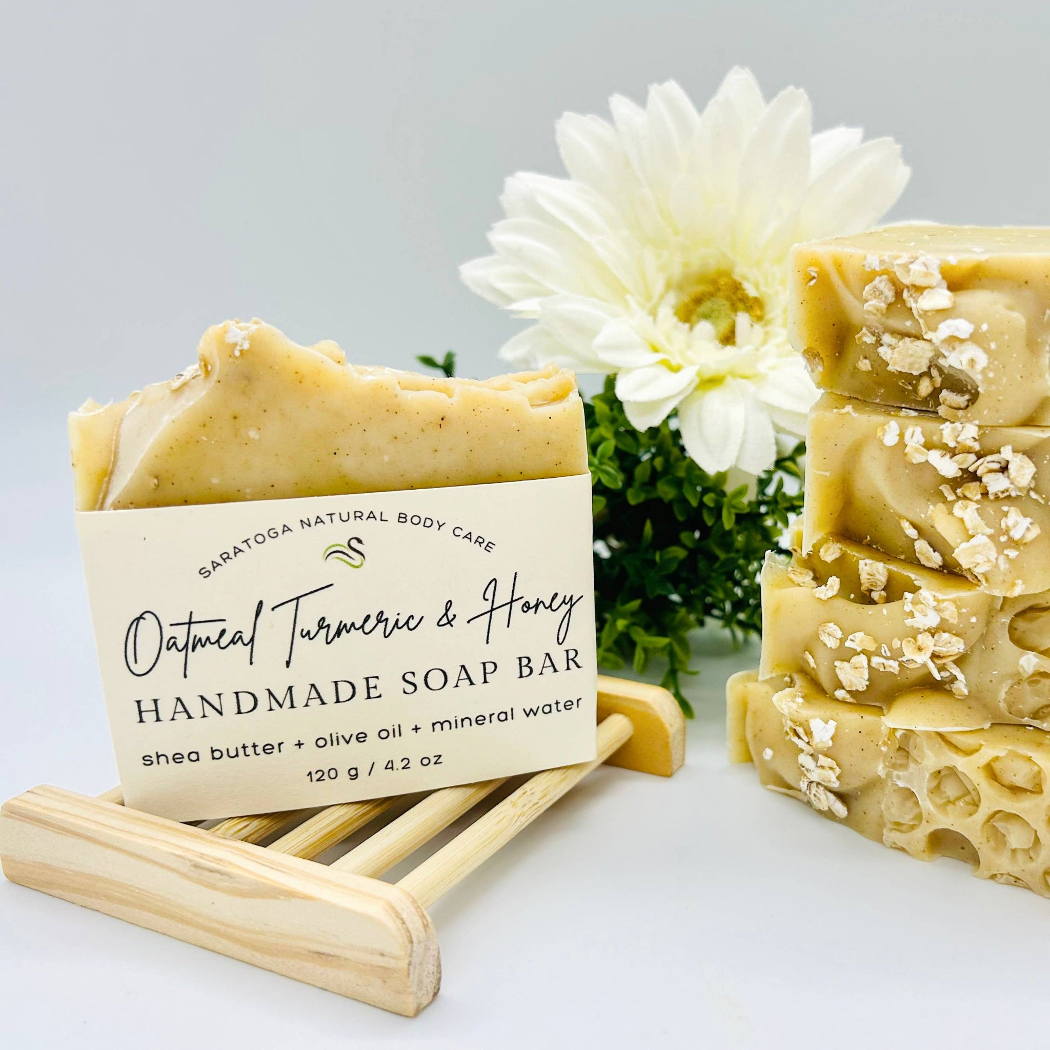 Handmade OATMEAL TURMERIC HONEY Soap