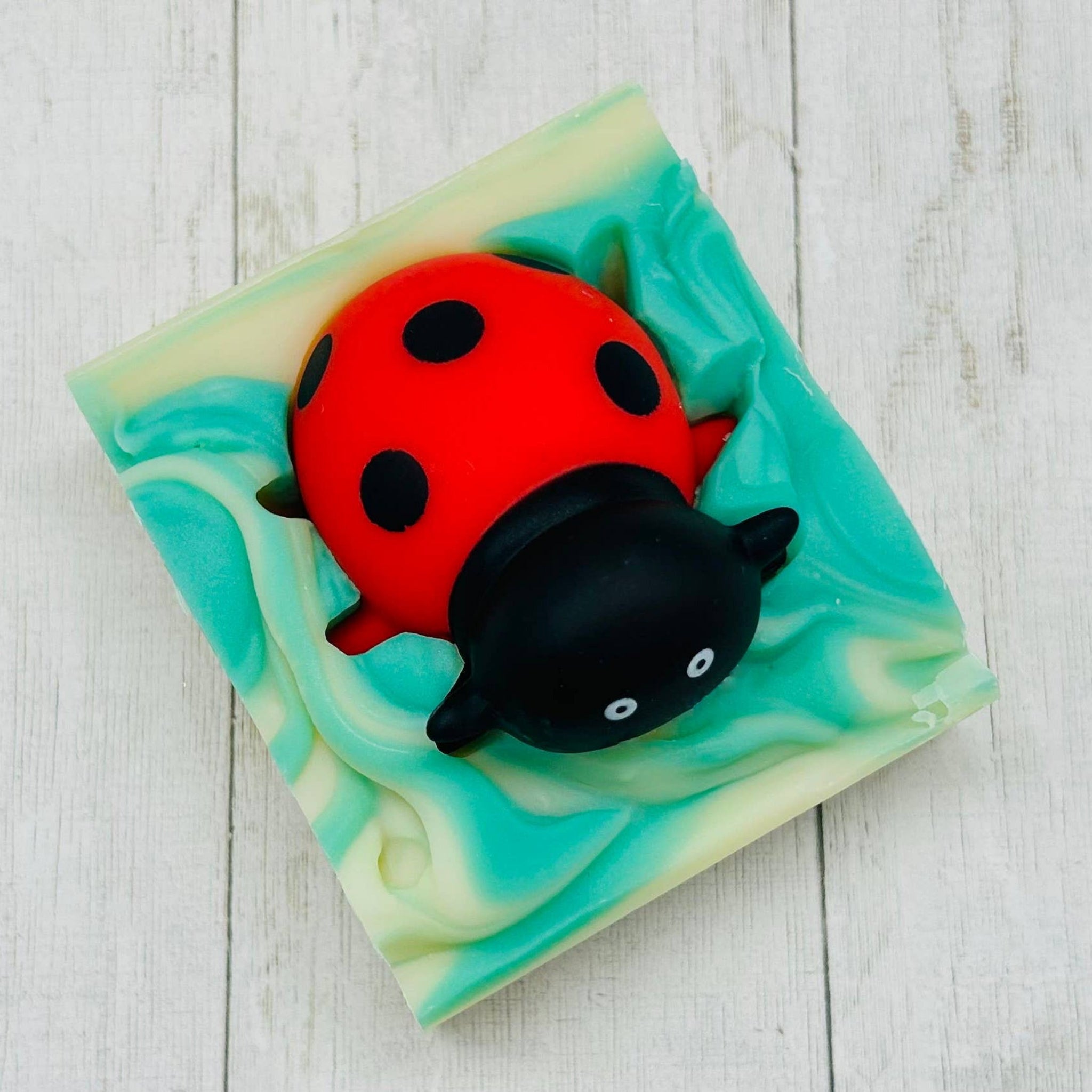 Handmade Soap Bar for Kids - Ladybug
