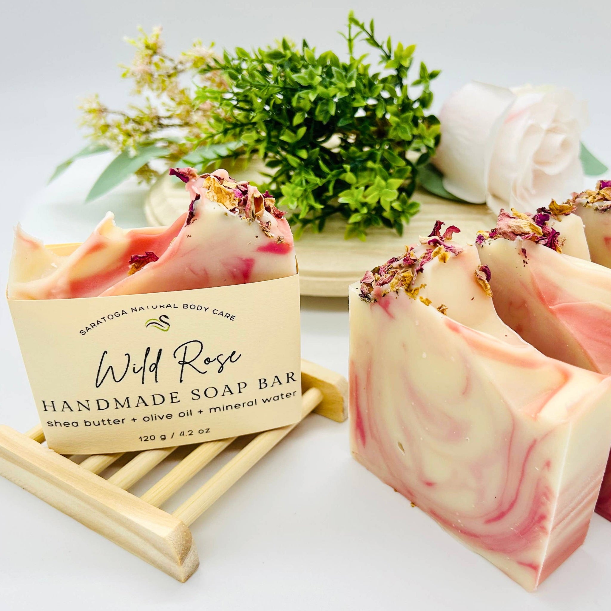 Handmade WILD ROSE Soap