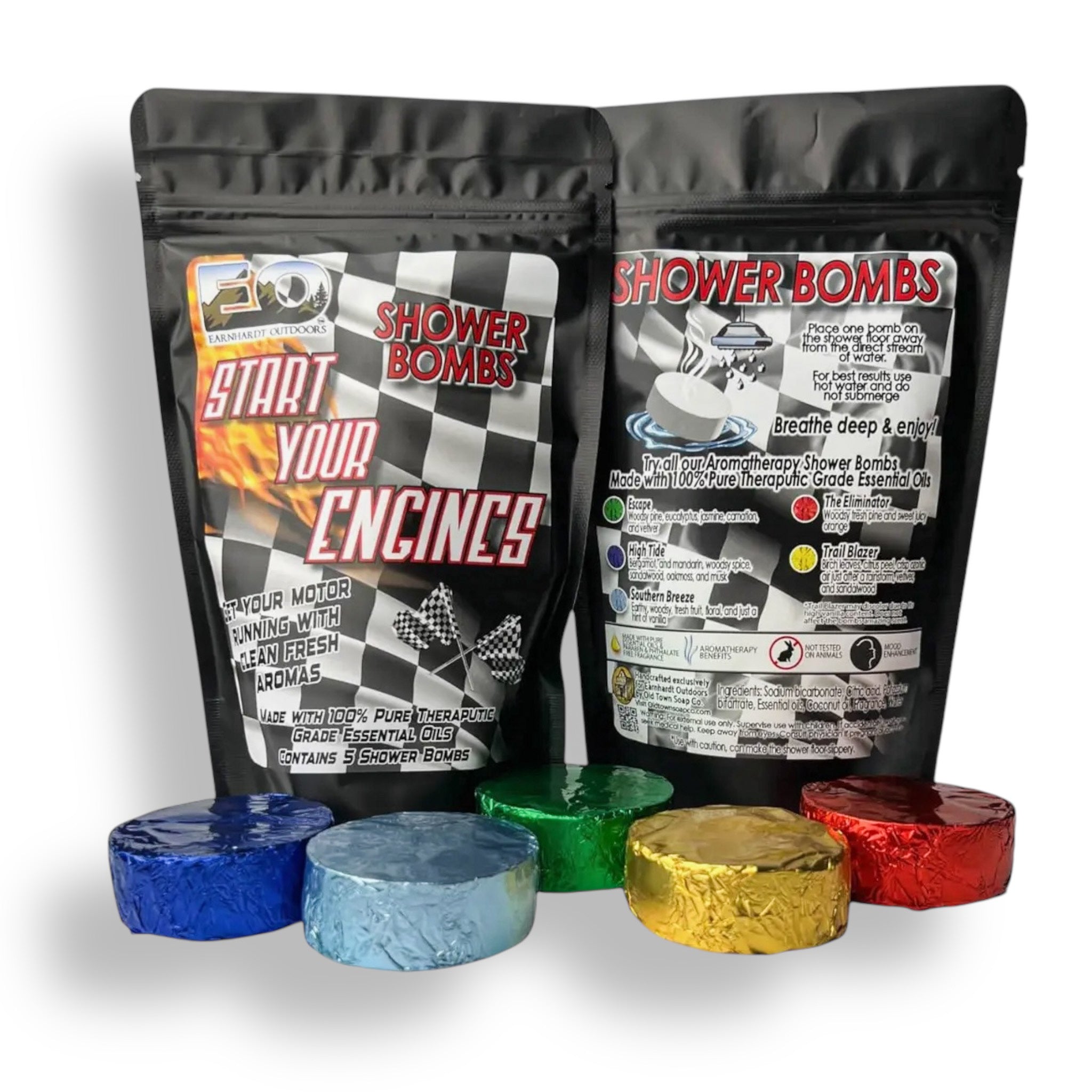 Aromatherapy Shower Bombs - Start Your Engine