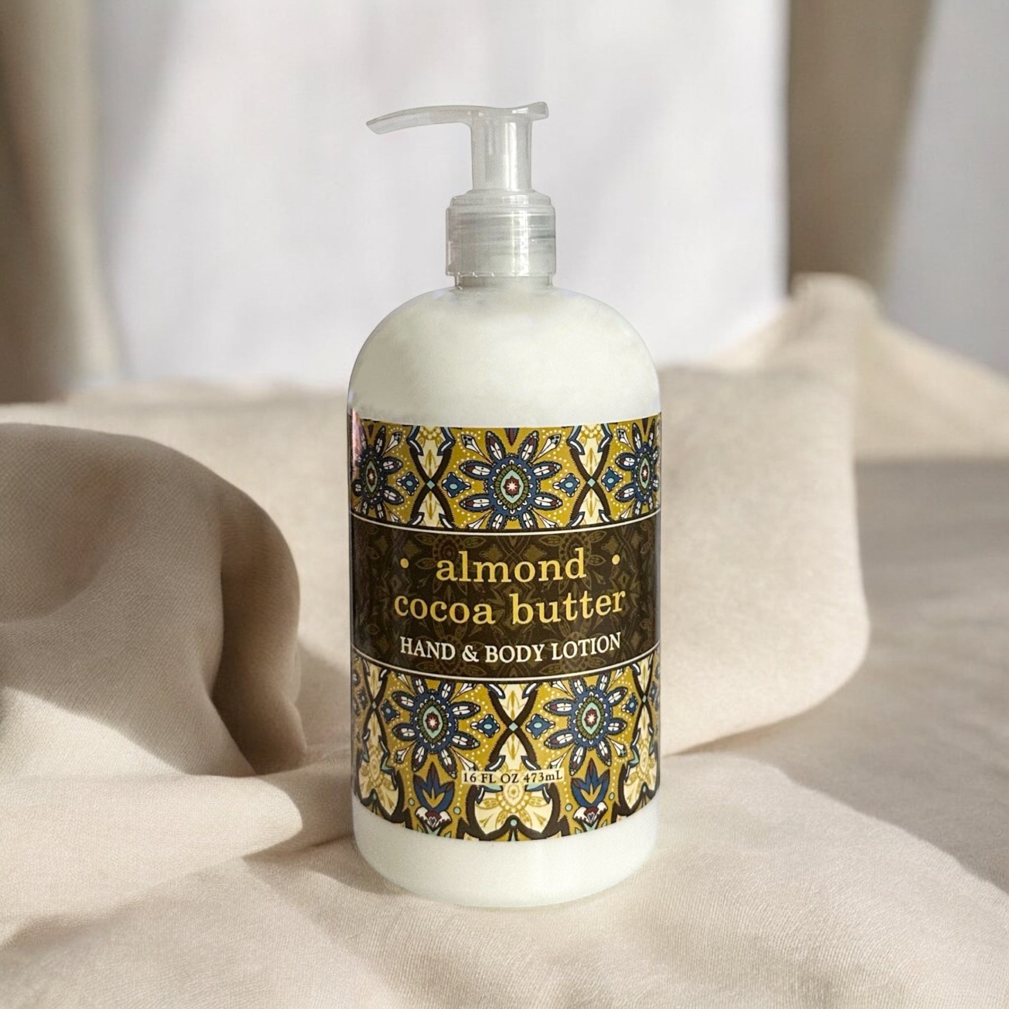 Greenwich Bay Trading Company ALMOND & COCOA BUTTER Hand and Body Lotion