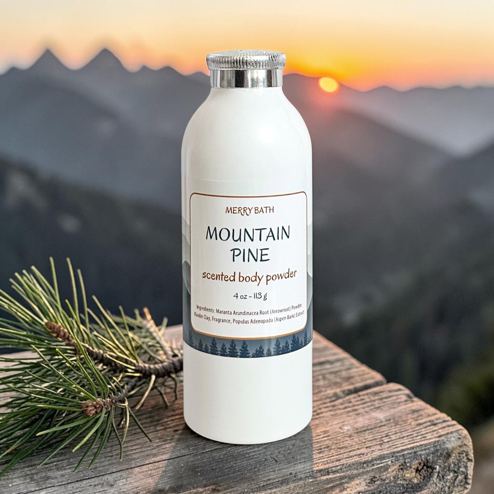 Natural Dusting Powder - MOUNTAIN PINE