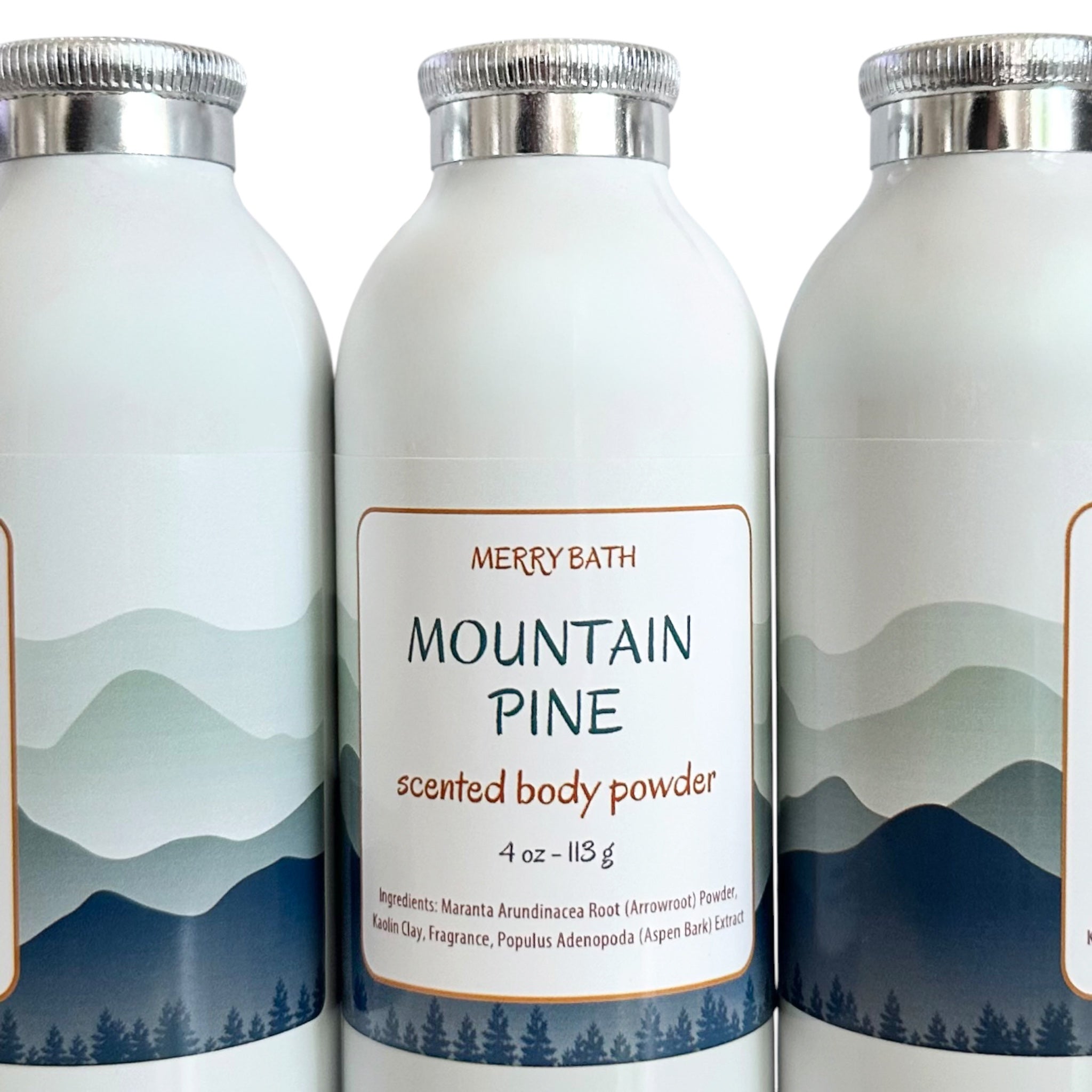 Natural Dusting Powder - MOUNTAIN PINE