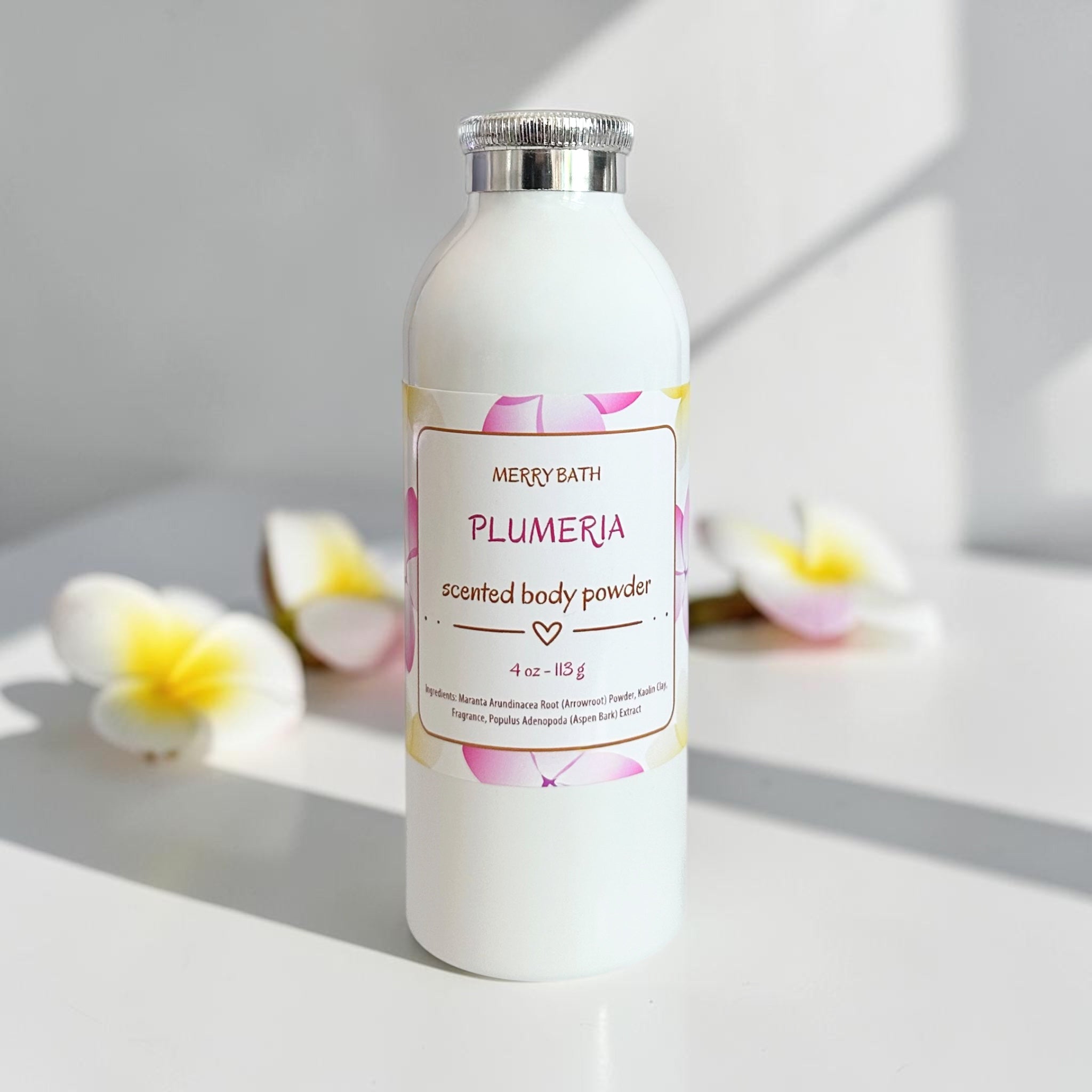 Natural Dusting Powder - PLUMERIA