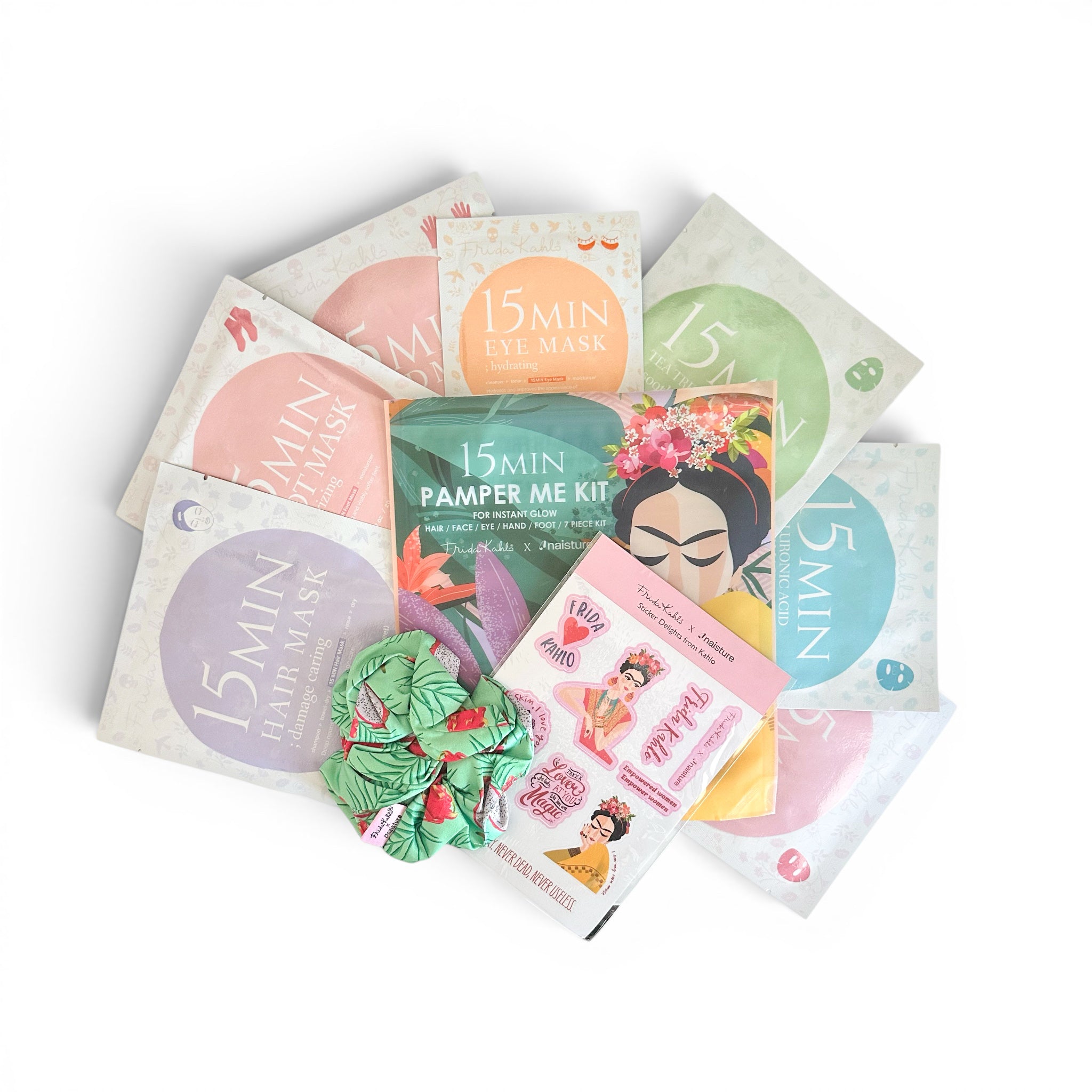 15 Min Pamper Me Mask Kit x Frida Kahlo + Gift