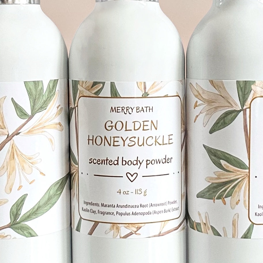 Natural Dusting Powder - GOLDEN HONEYSUCKLE