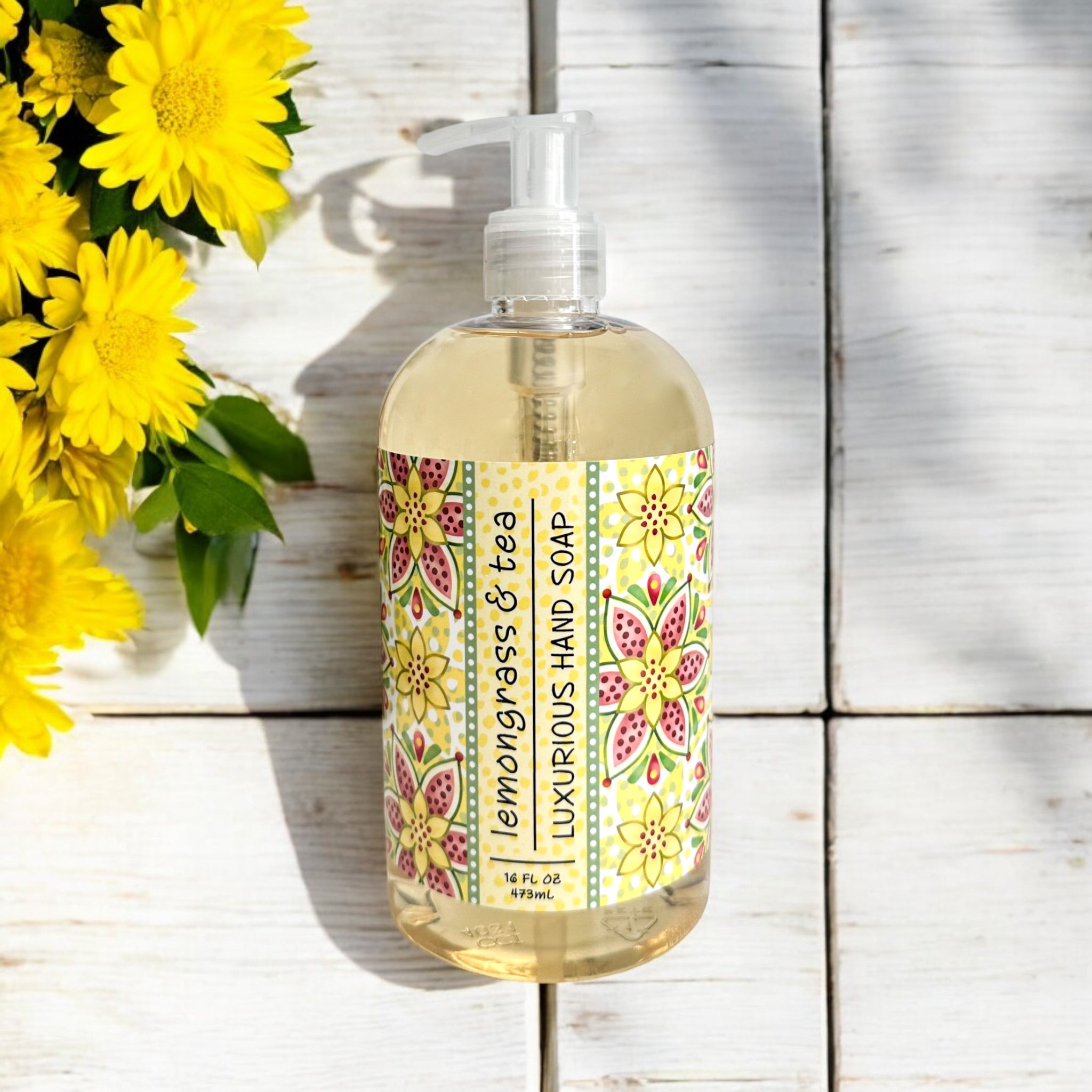 LEMONGRASS & TEA Hand Soap - Greenwich Bay Trading Company