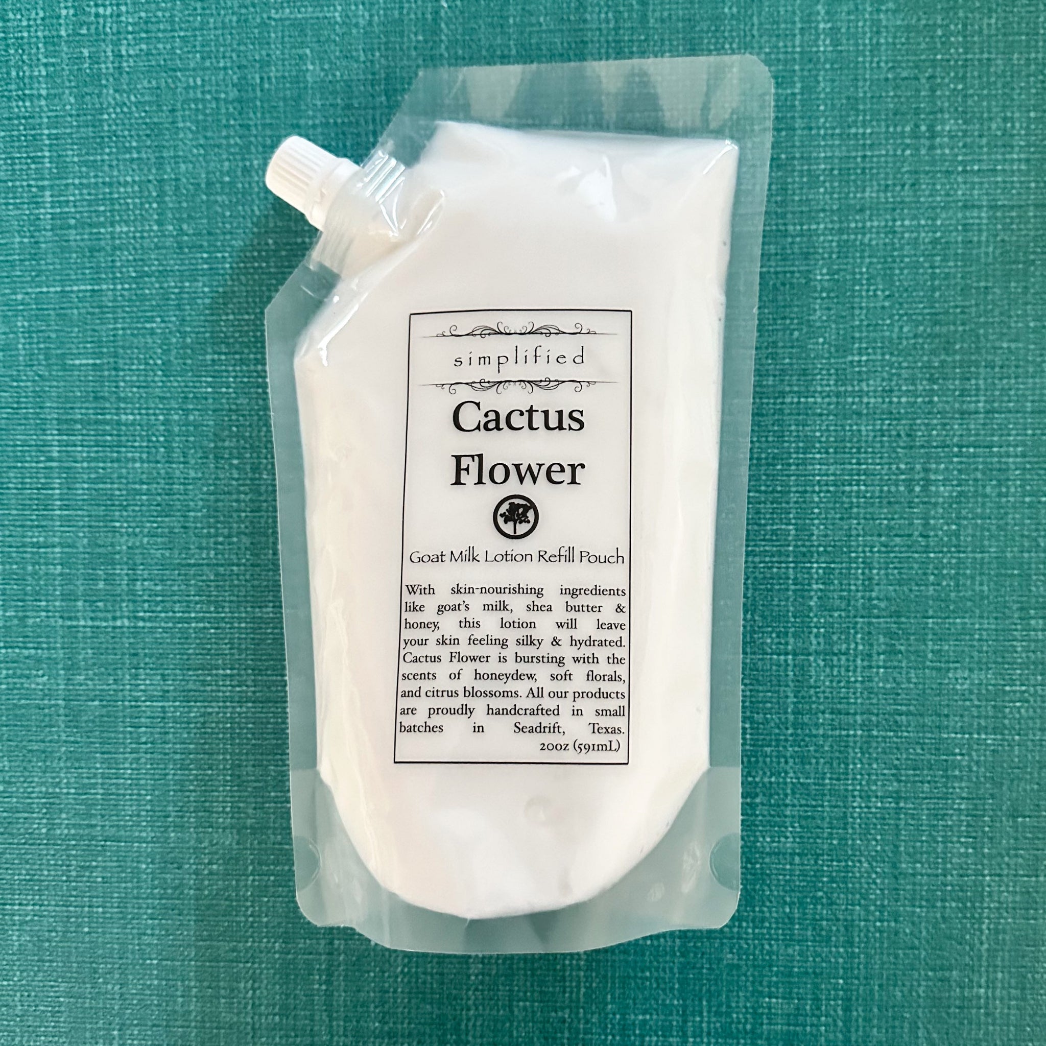 Goat Milk LOTION Simplified Soap - Refill Pouch Cactus Flower