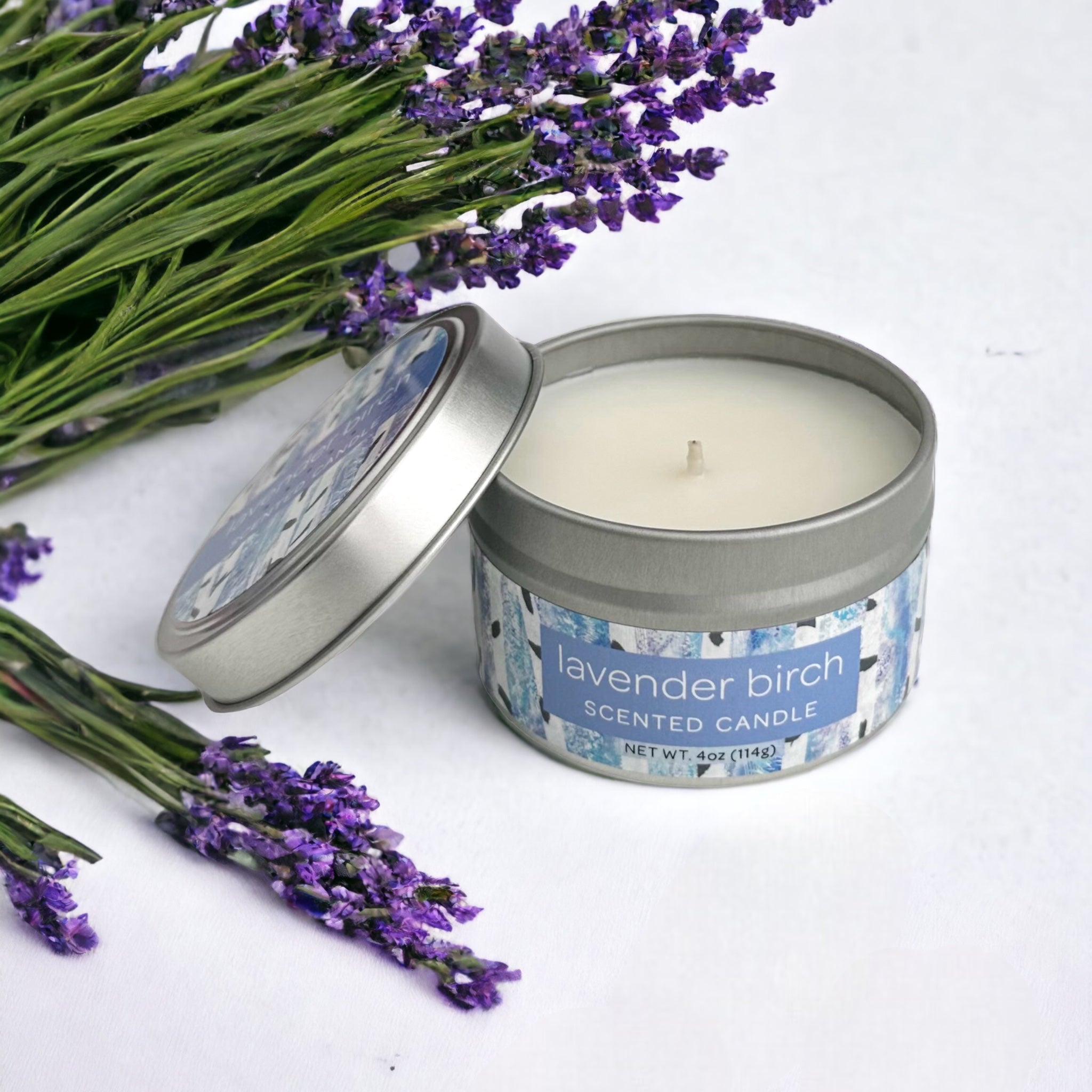Greenwich Bay Trading Company LAVENDER BIRCH Candle