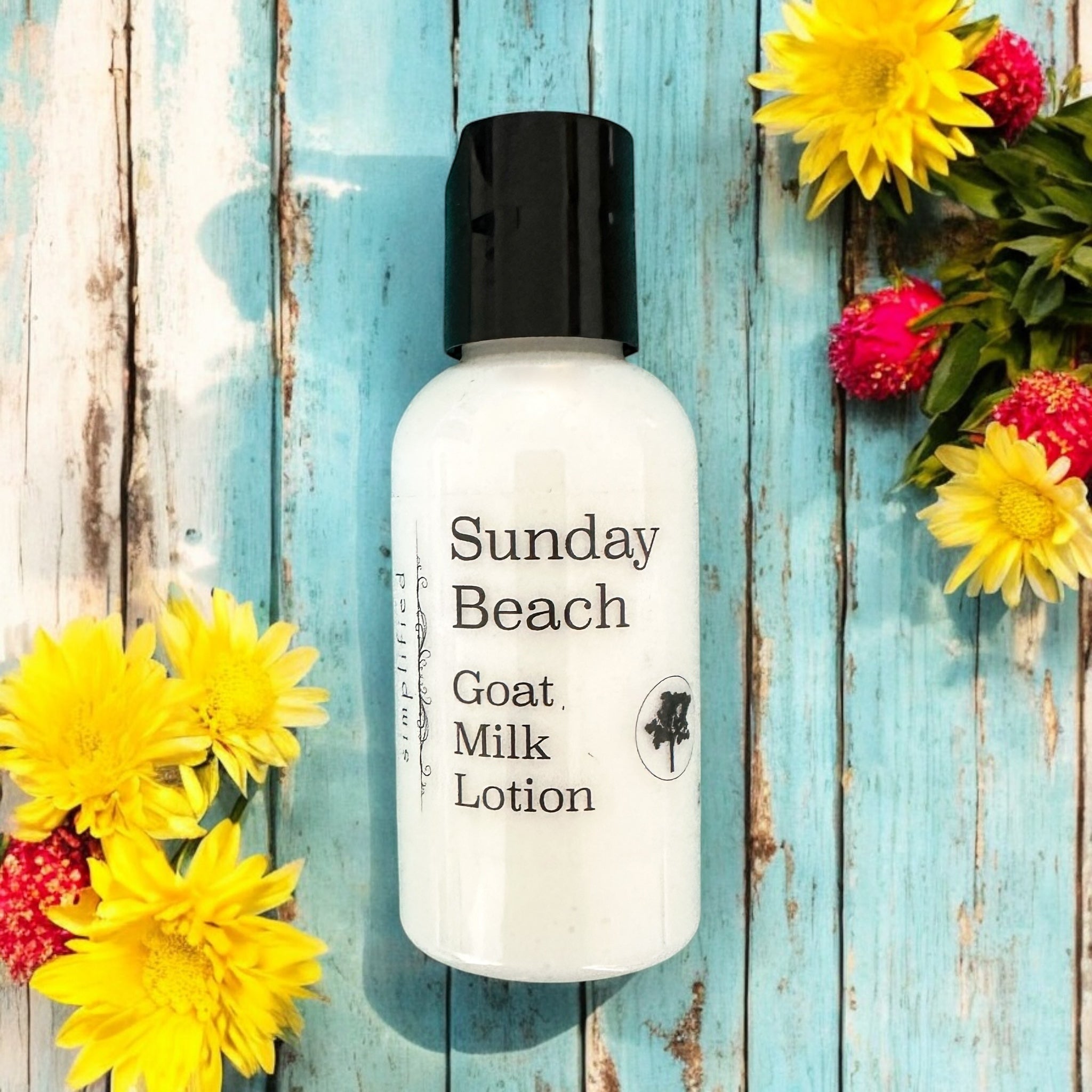 Goat Milk LOTION - Travel Size 2 oz  Simplified Soap