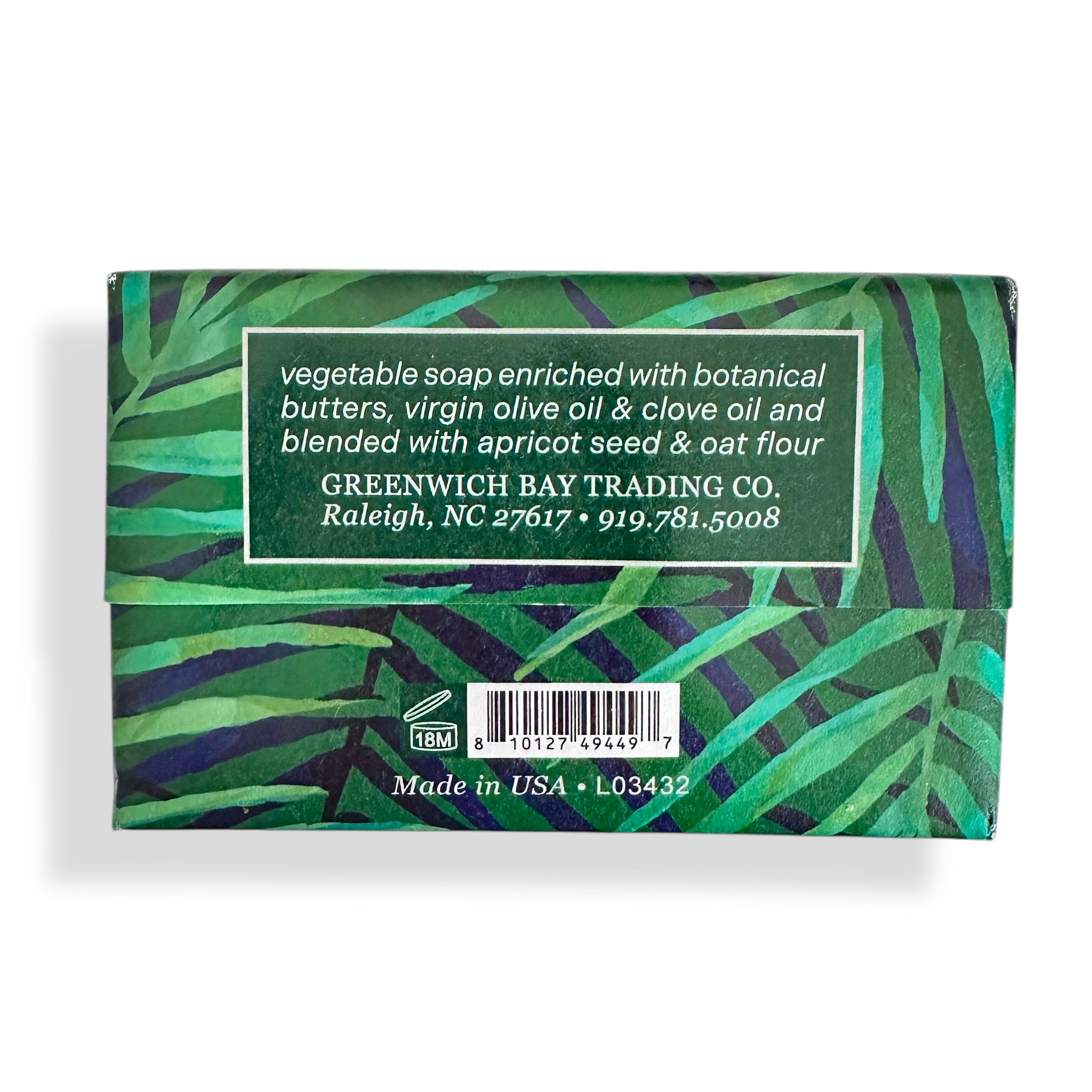 Greenwich Bay Trading Company - Elements - SOAP For Men - FOREST