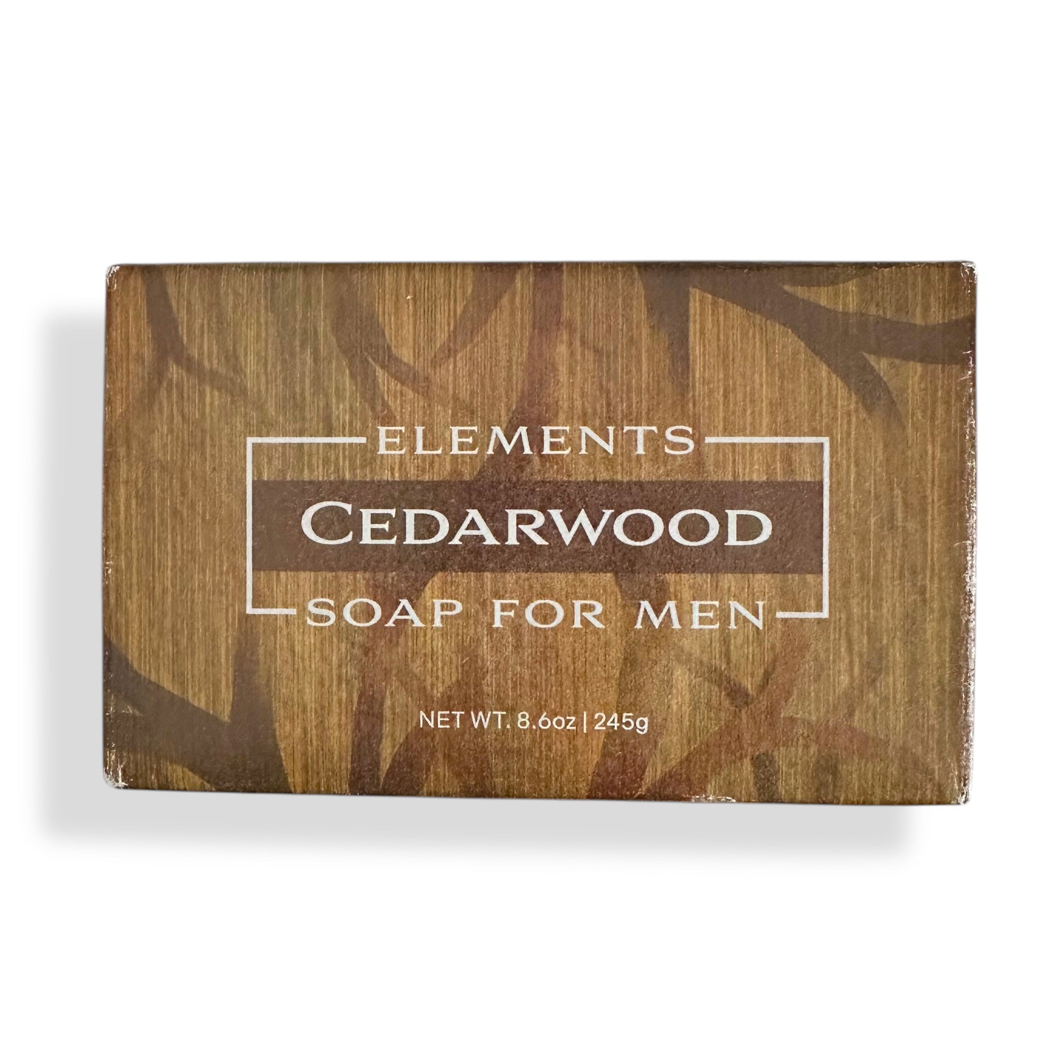 Greenwich Bay Trading Company Elements - SOAP For Men - CEDARWOOD