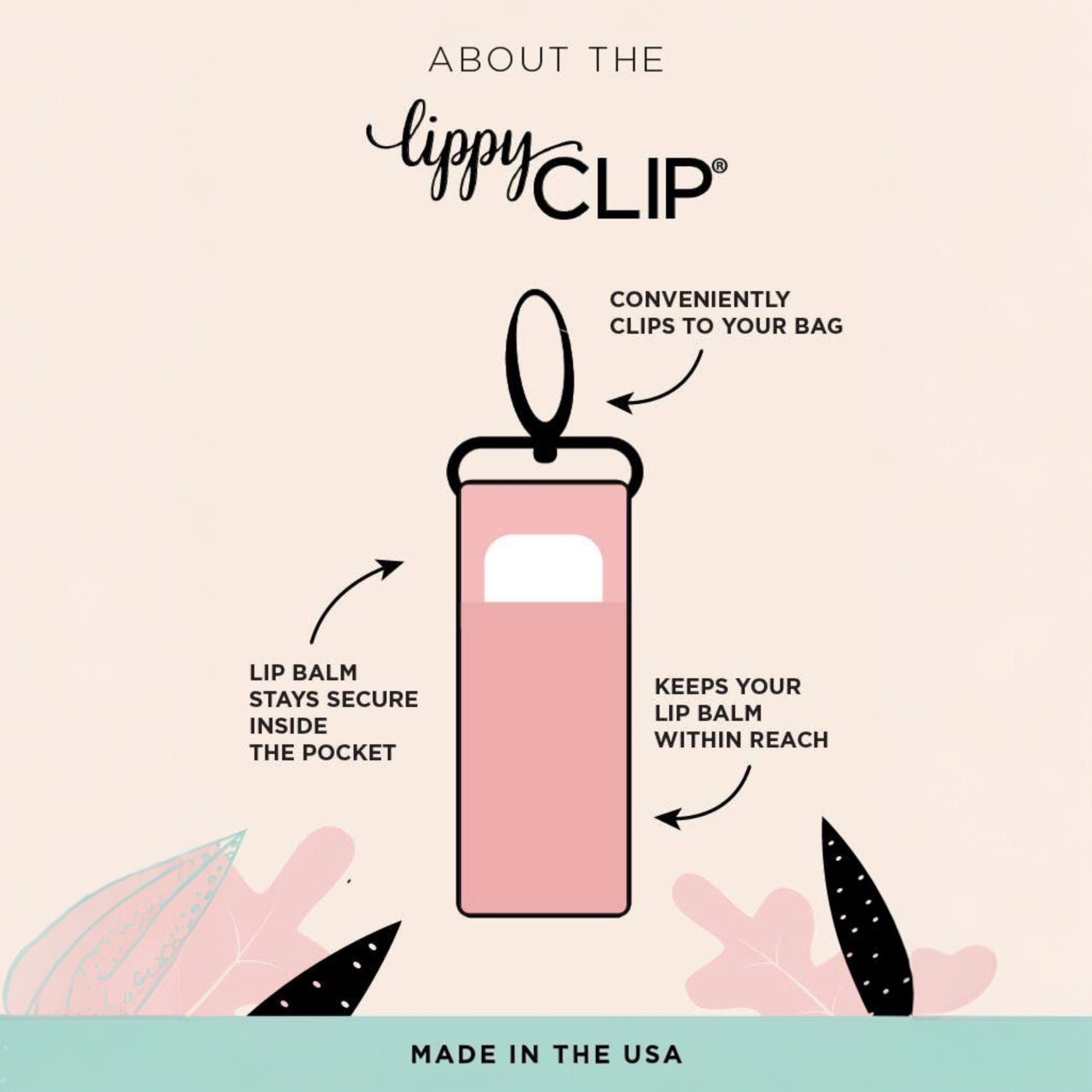 LippyClip® Lip Balm Holder