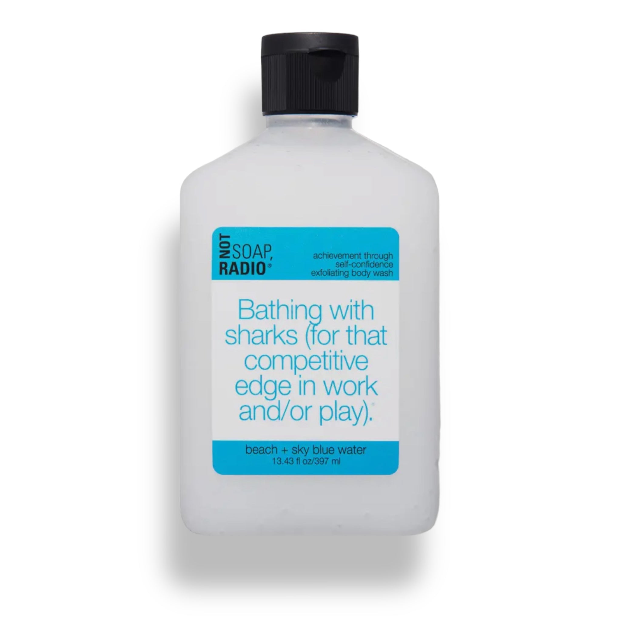 Bathing With Sharks Exfoliating BODY SCRUB Not Soap, Radio