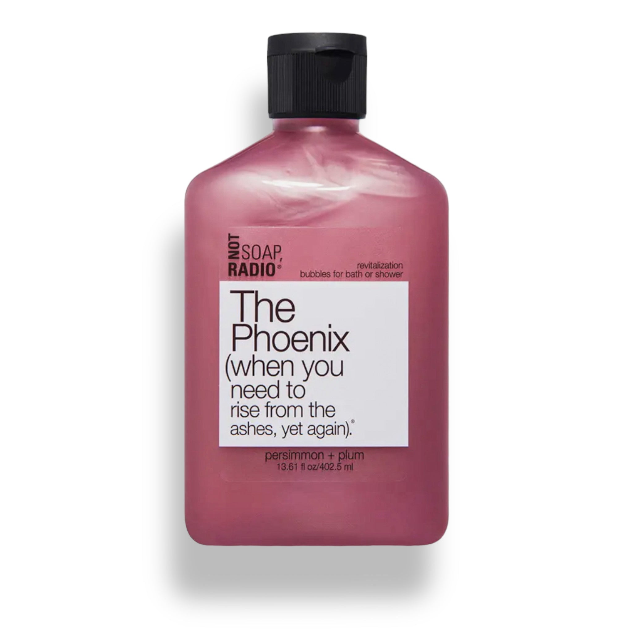 The Phoenix BATH & SHOWER GEL (Persimmon + Plum) Not Soap, Radio