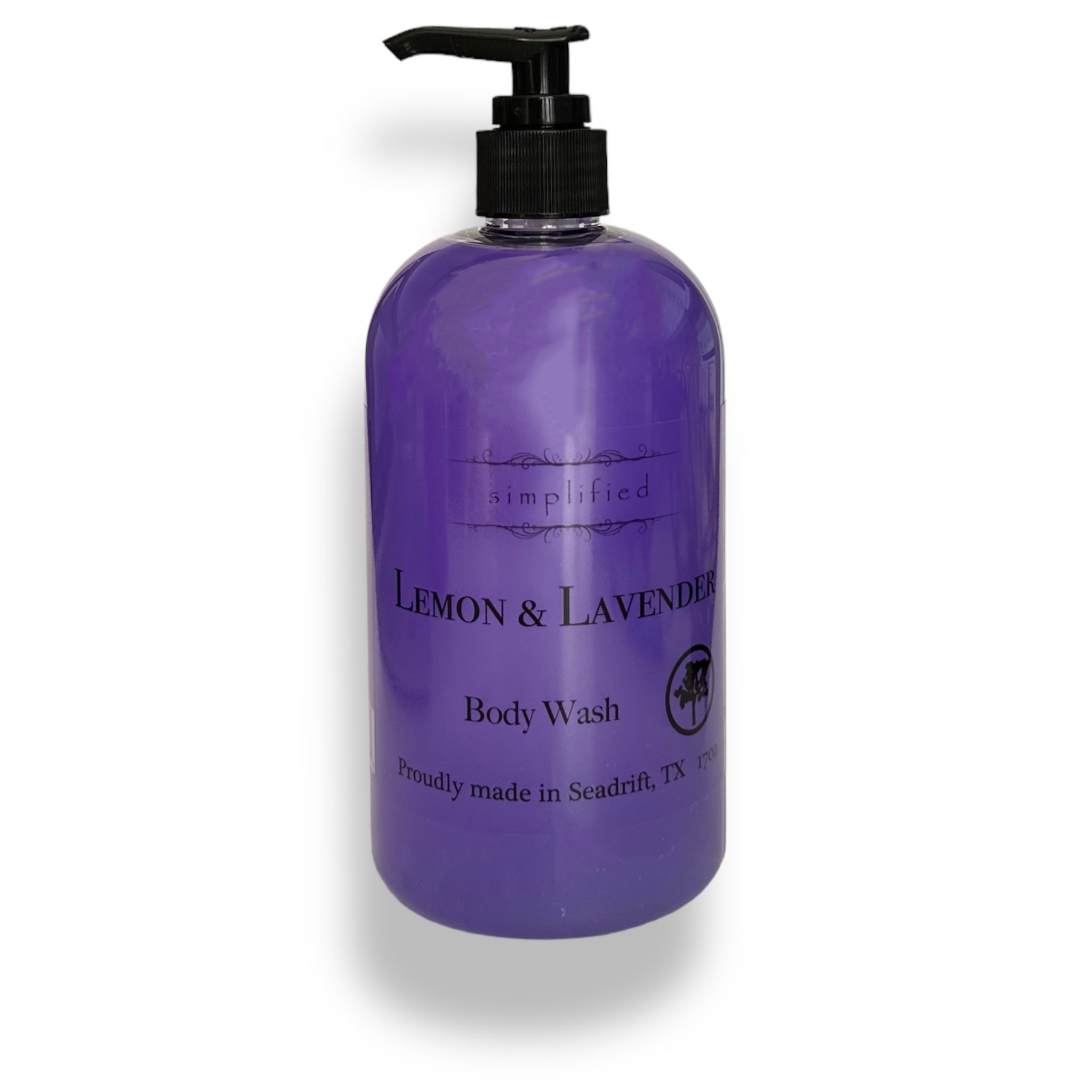 Simplified Soap Body Wash Lemon Lavender